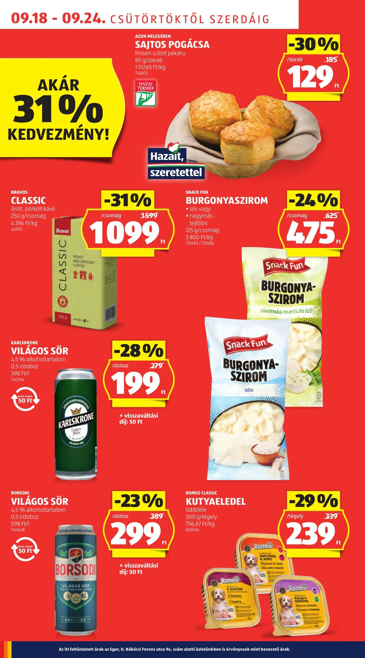 Aldi akciós újság 09.18–09.24 – 8. oldal