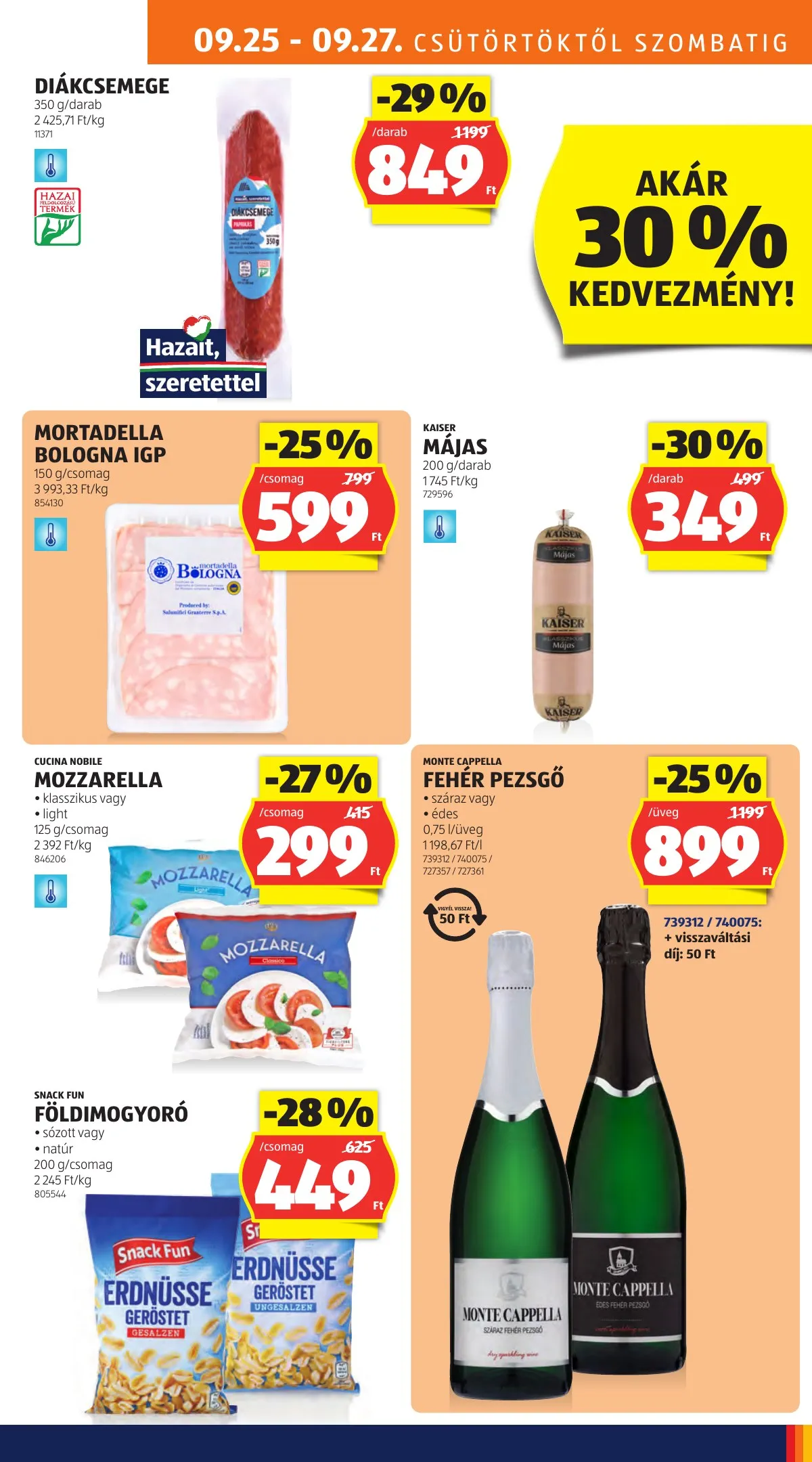 Aldi akciós újság 09.25–10.01 – 11. oldal