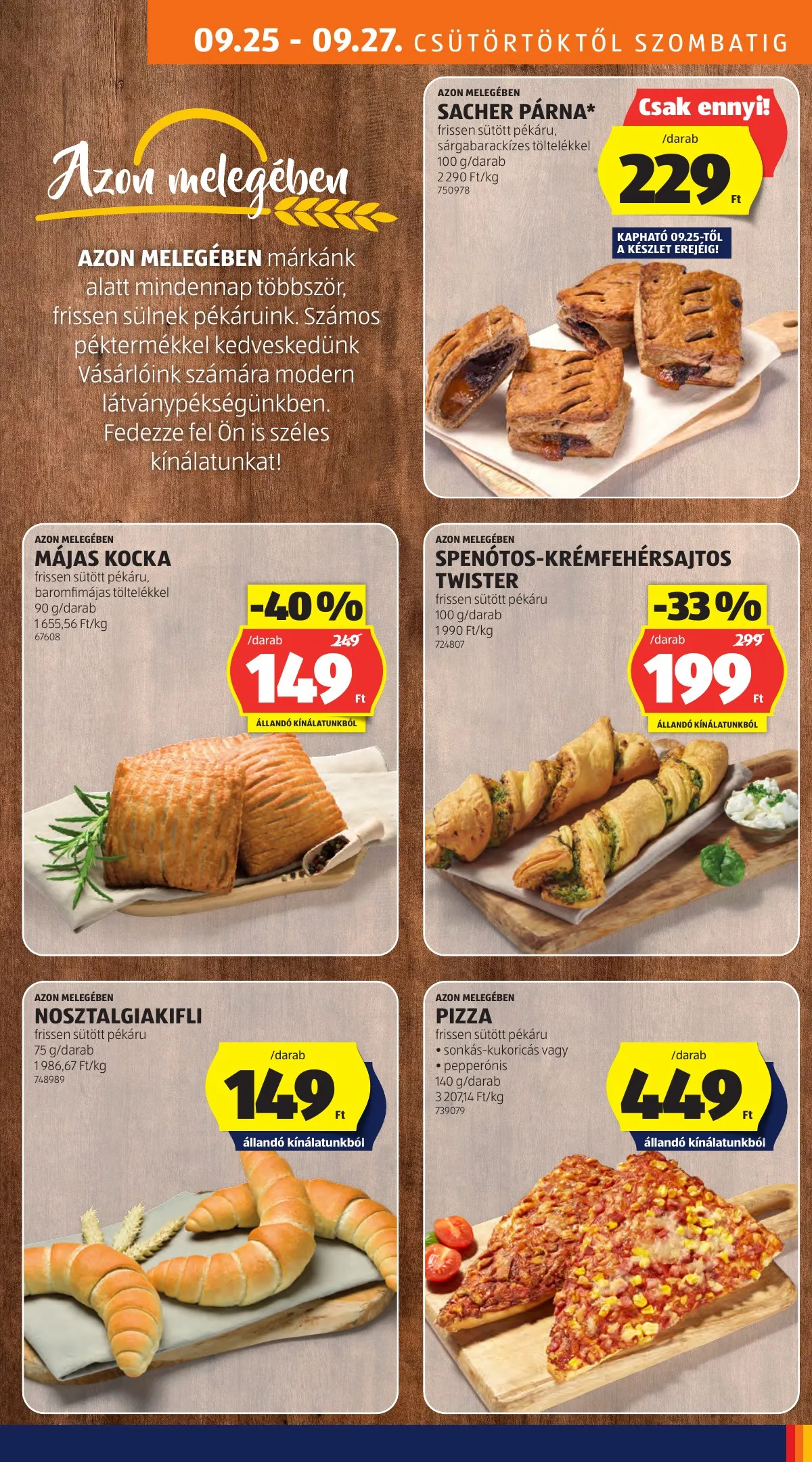 Aldi akciós újság 09.25–10.01 – 13. oldal