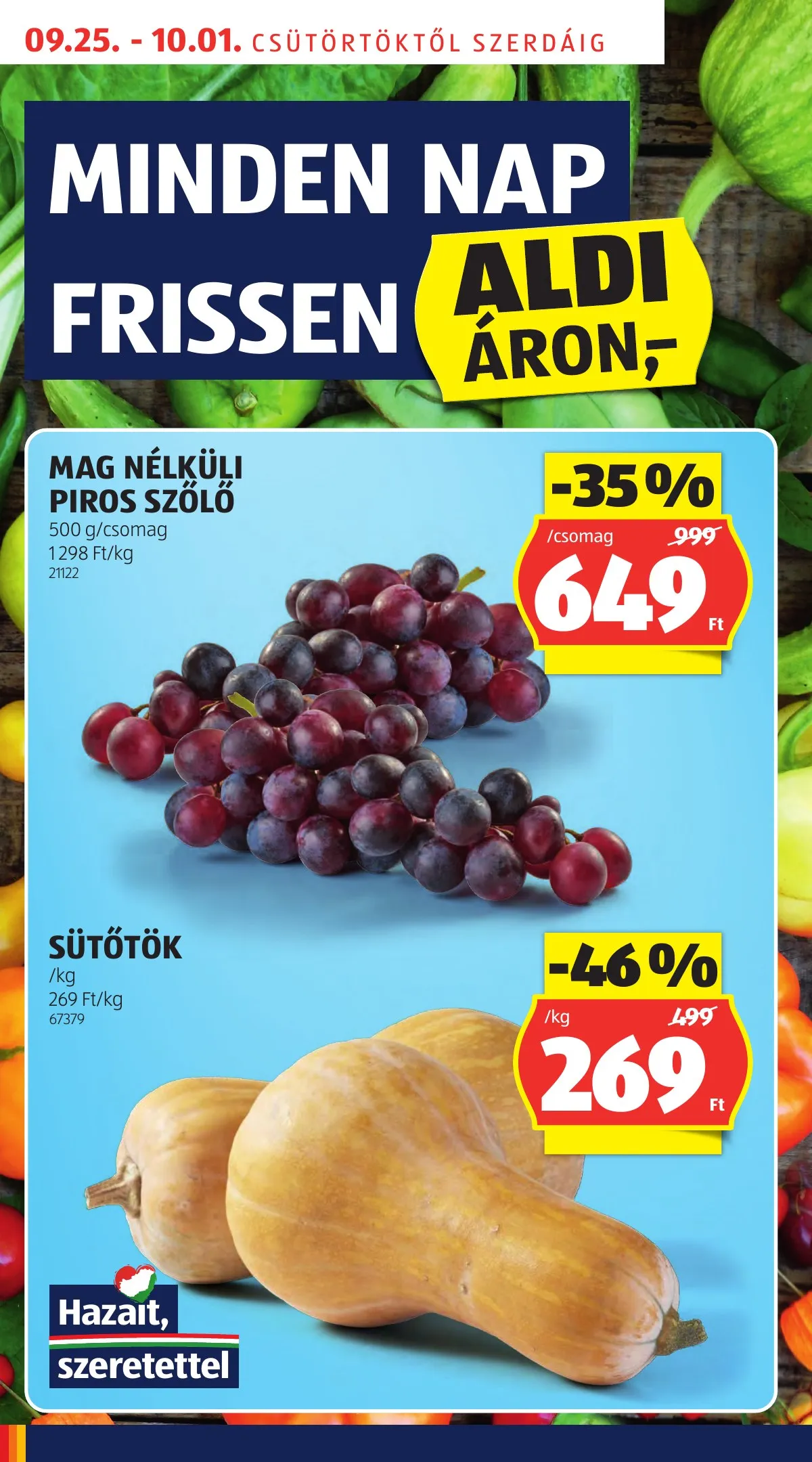 Aldi akciós újság 09.25–10.01 – 14. oldal