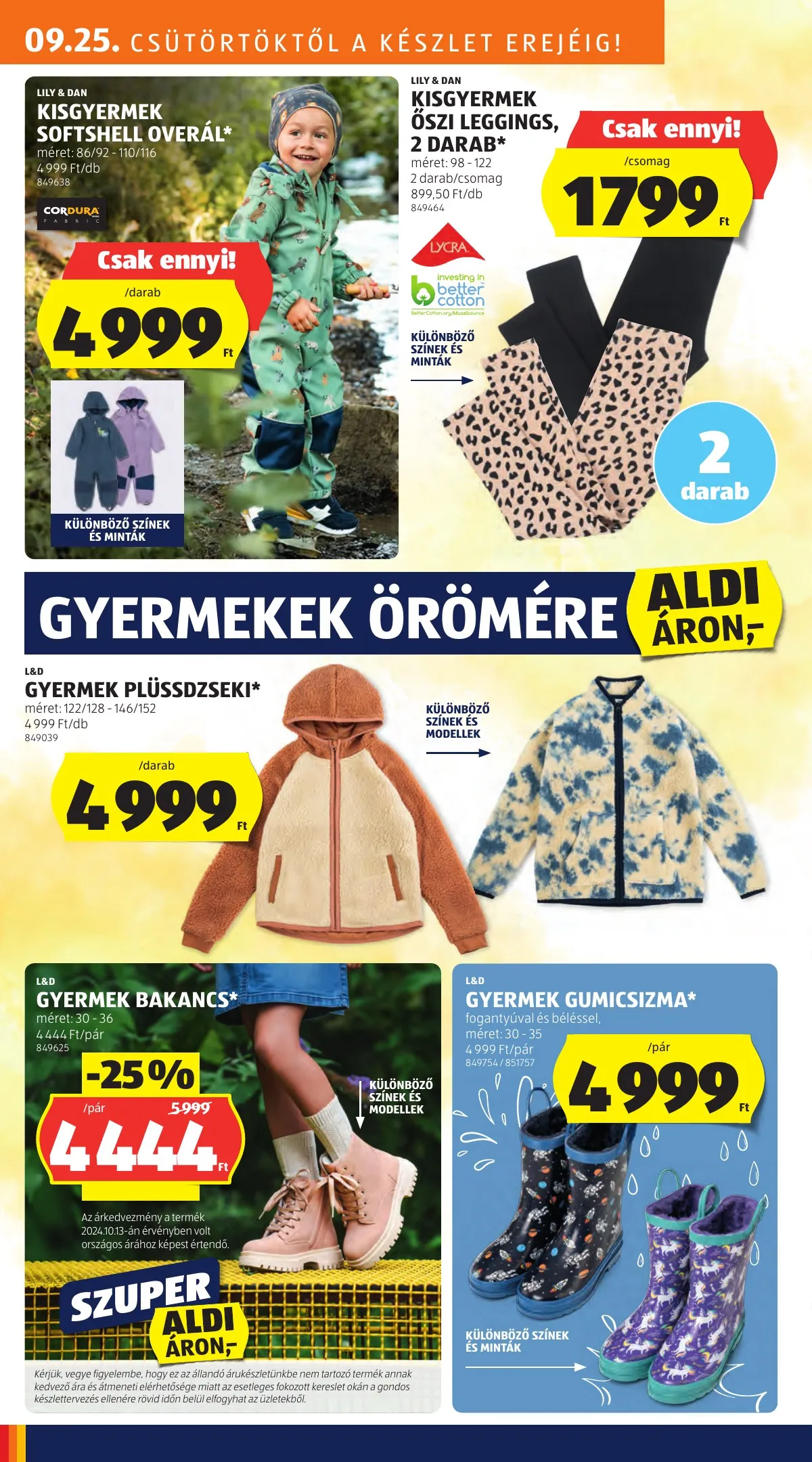 Aldi akciós újság 09.25–10.01 – 20. oldal