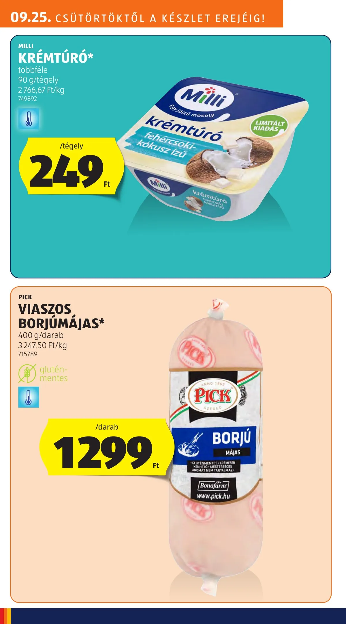Aldi akciós újság 09.25–10.01 – 4. oldal