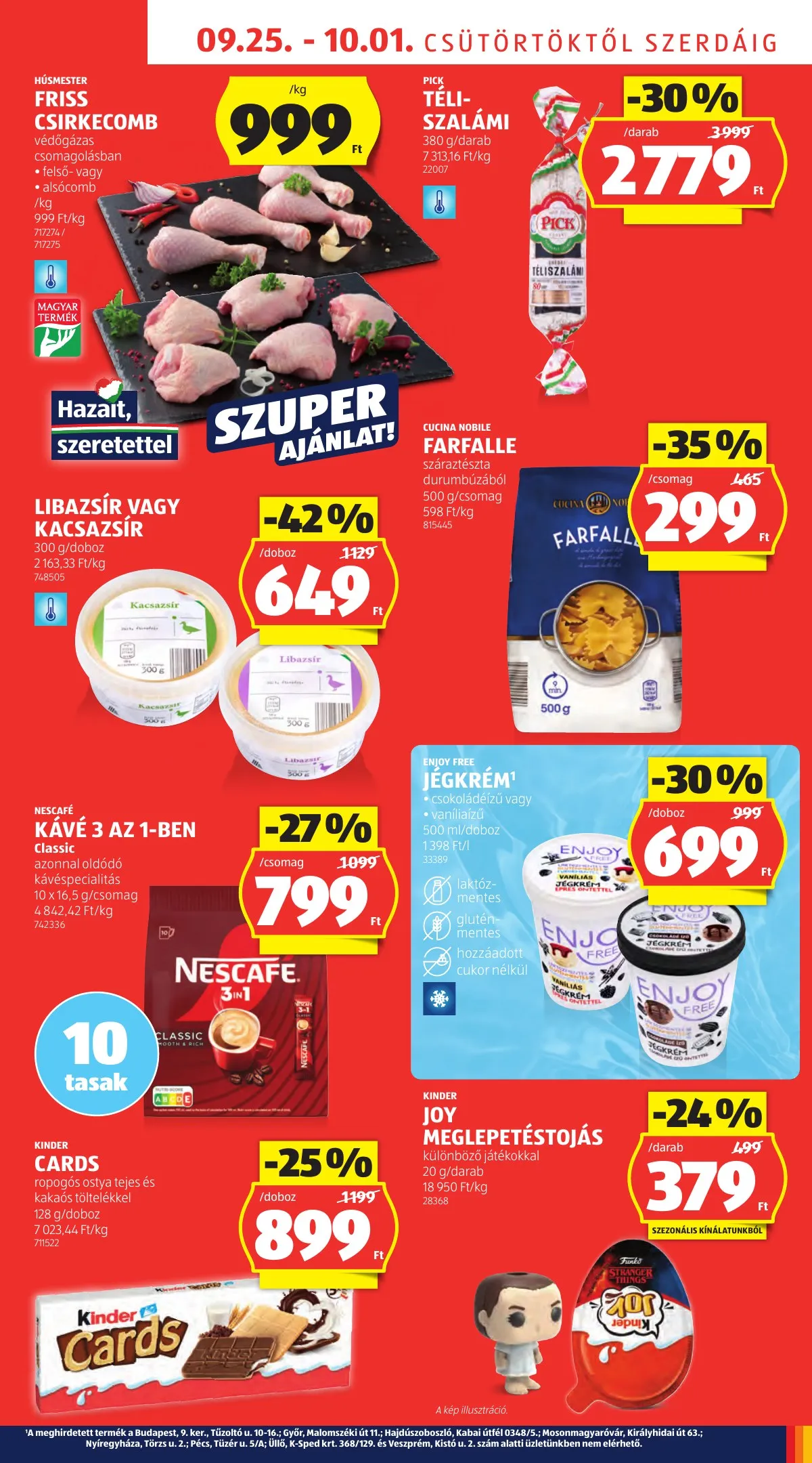 Aldi akciós újság 09.25–10.01 – 9. oldal