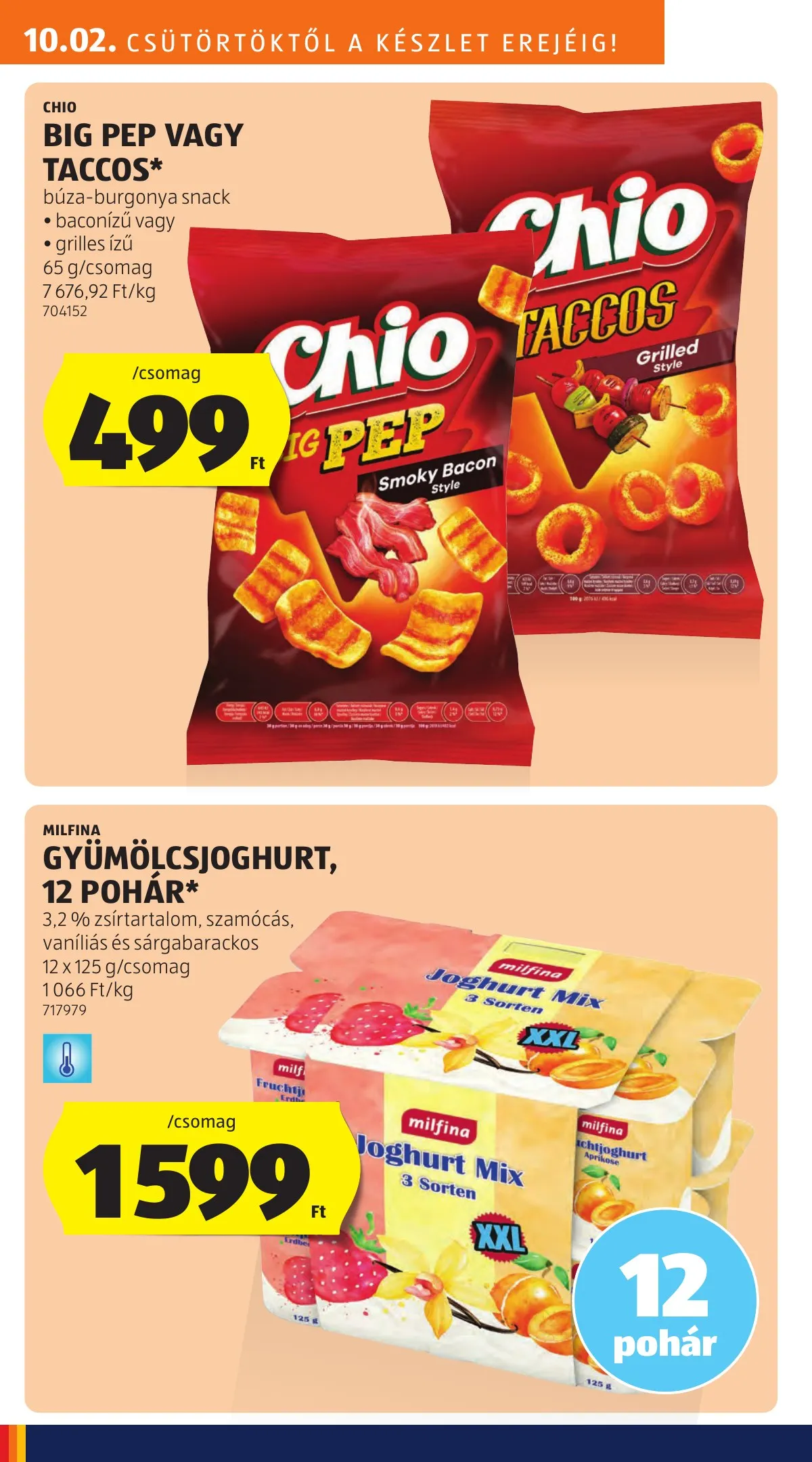 Aldi akciós újság 10.02–10.08 – 4. oldal