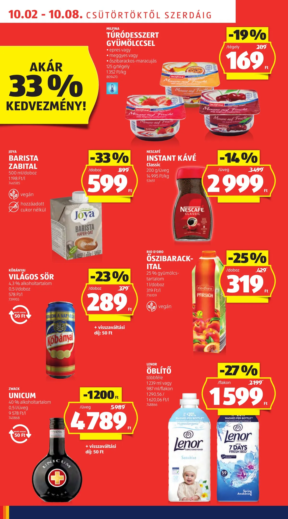 Aldi akciós újság 10.02–10.08 – 8. oldal