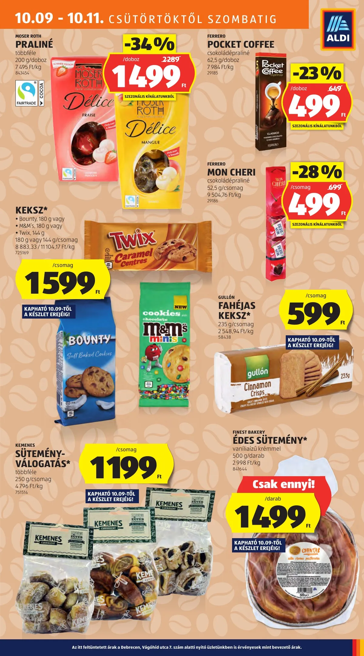 Aldi akciós újság 10.09–10.15 – 21. oldal