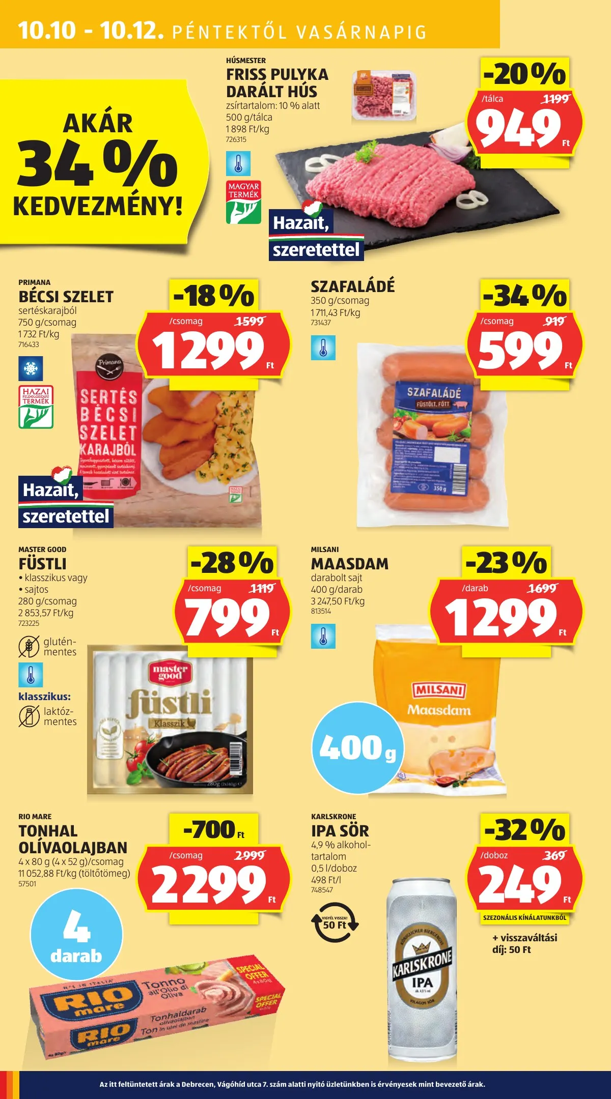 Aldi akciós újság 10.09–10.15 – 44. oldal
