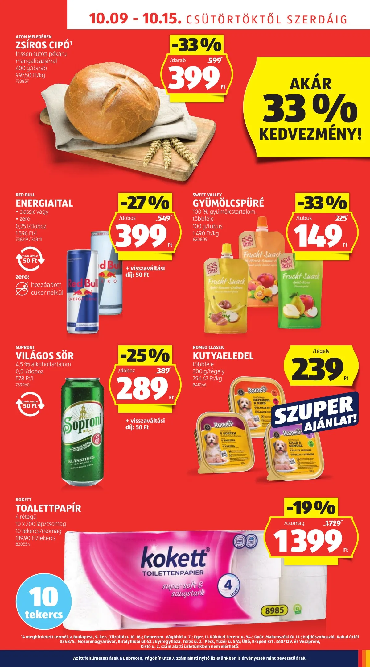 Aldi akciós újság 10.09–10.15 – 9. oldal