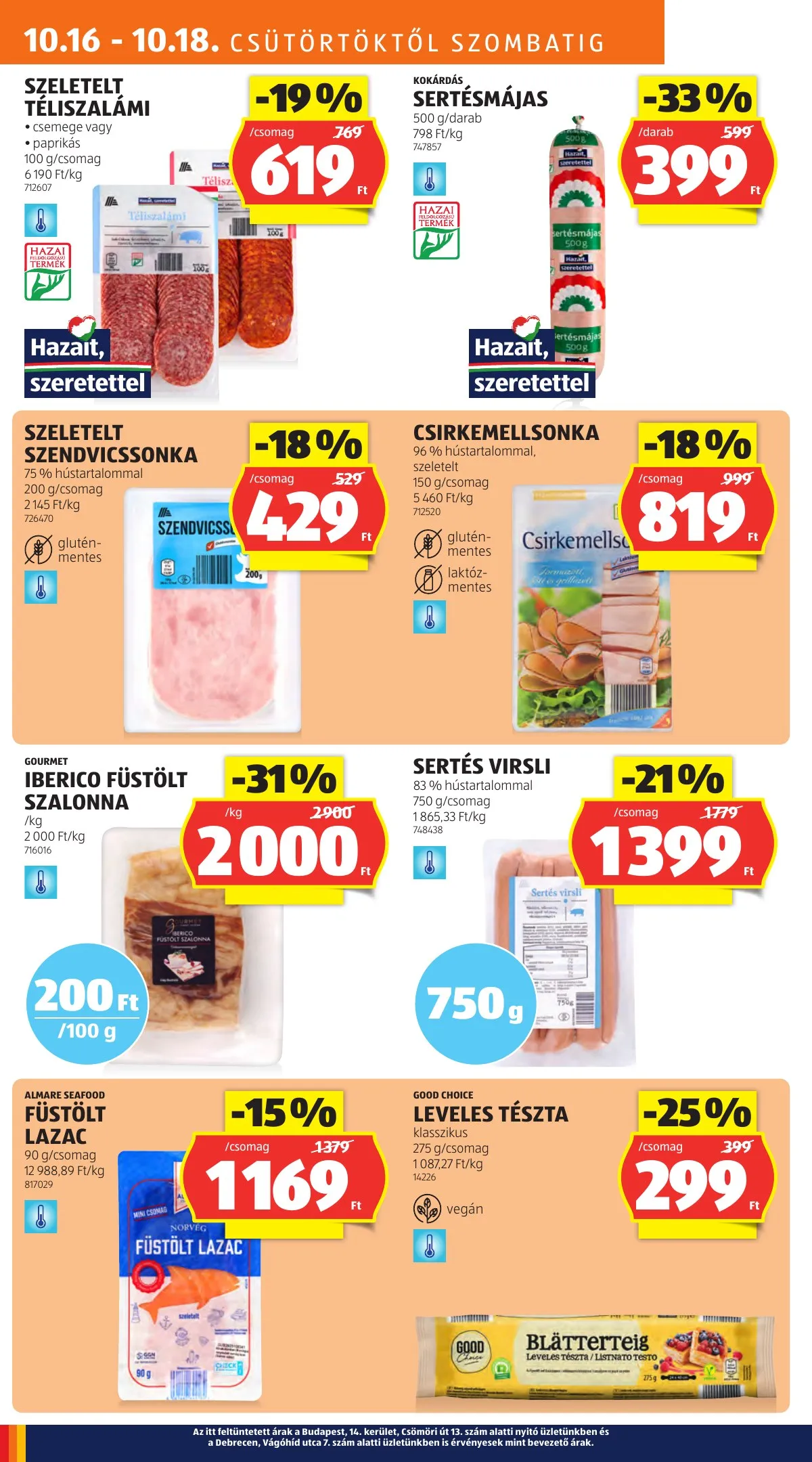 Aldi akciós újság 10.16–10.22 – 12. oldal