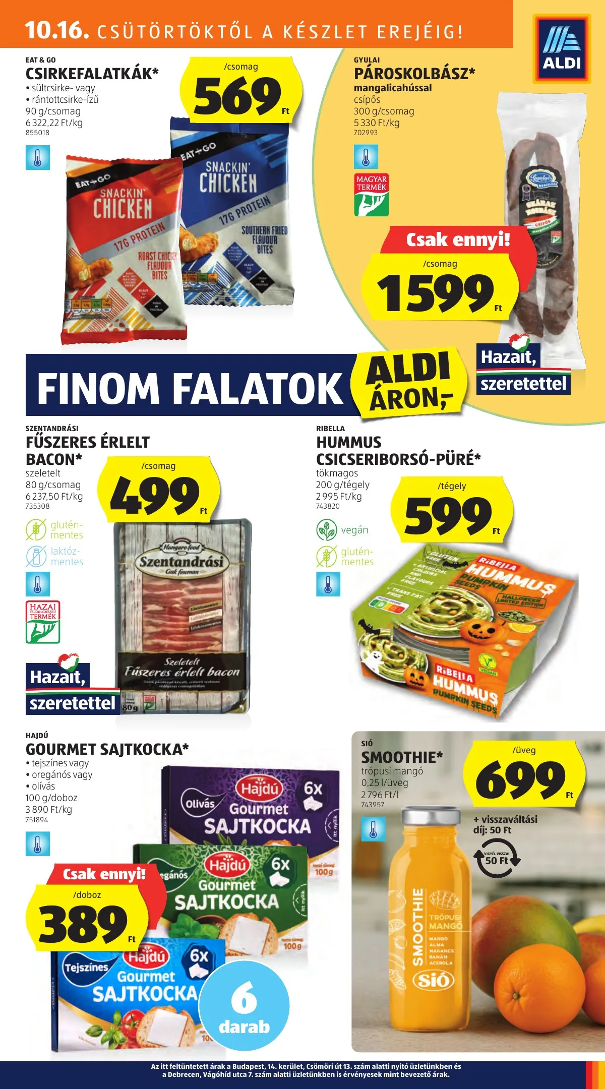Aldi akciós újság 10.16–10.22 – 15. oldal