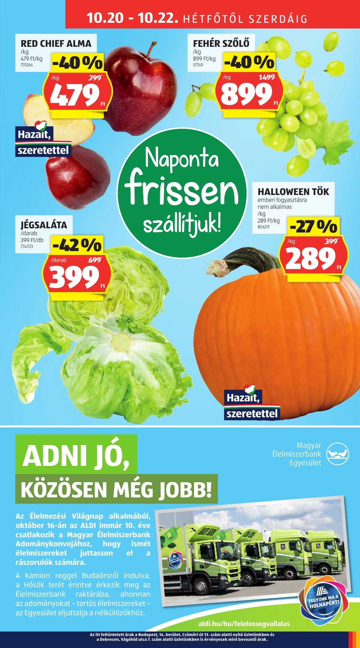 Aldi akciós újság 10.16–10.22 – 31. oldal