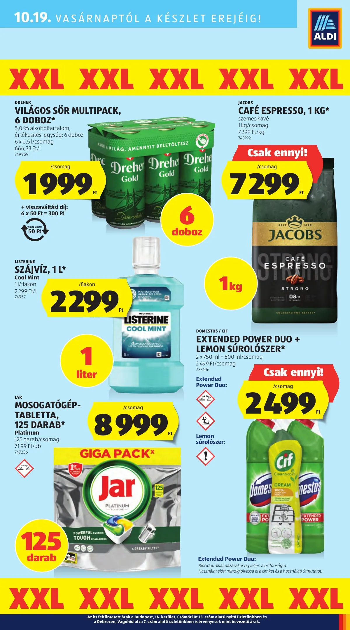 Aldi akciós újság 10.16–10.22 – 39. oldal