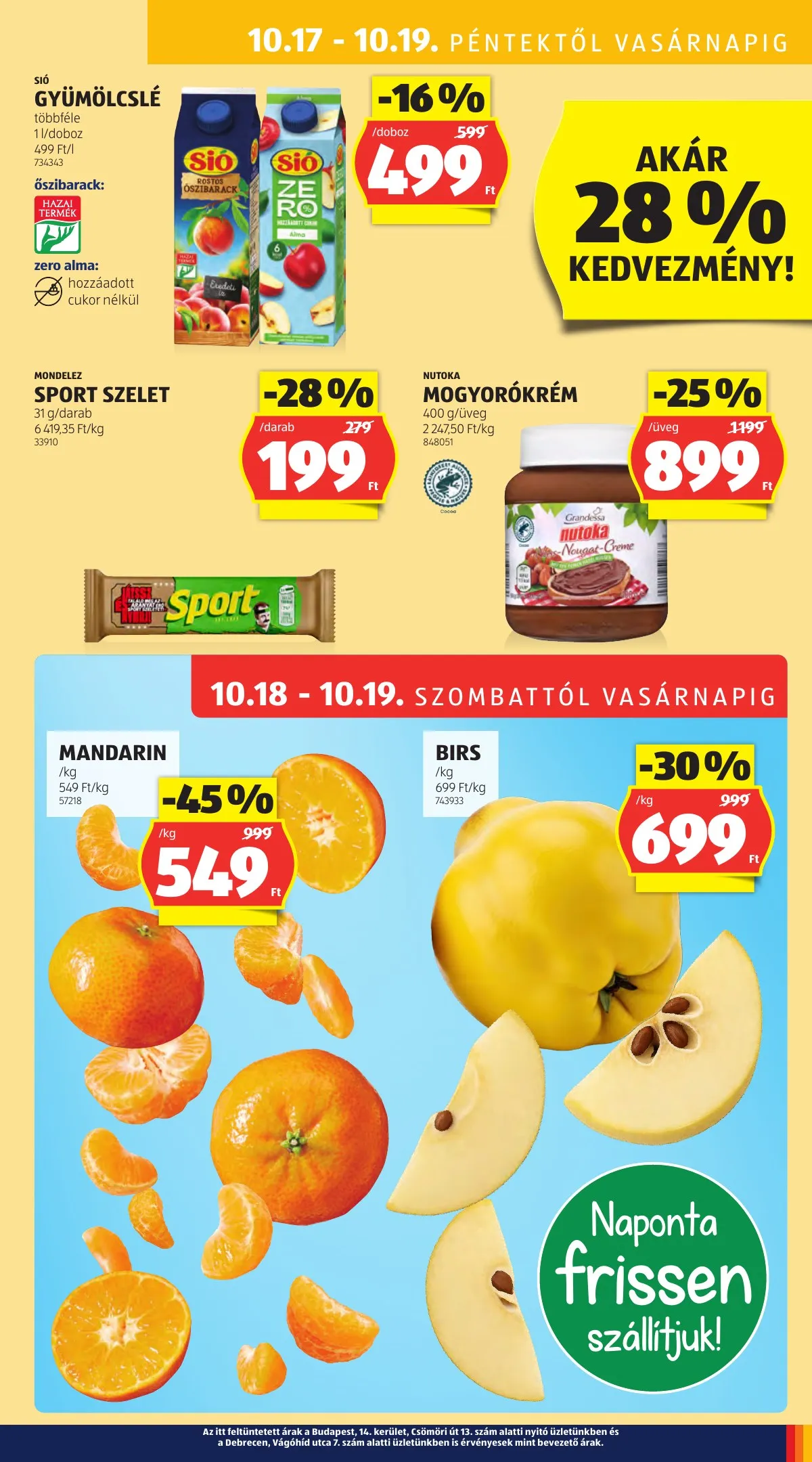 Aldi akciós újság 10.16–10.22 – 47. oldal