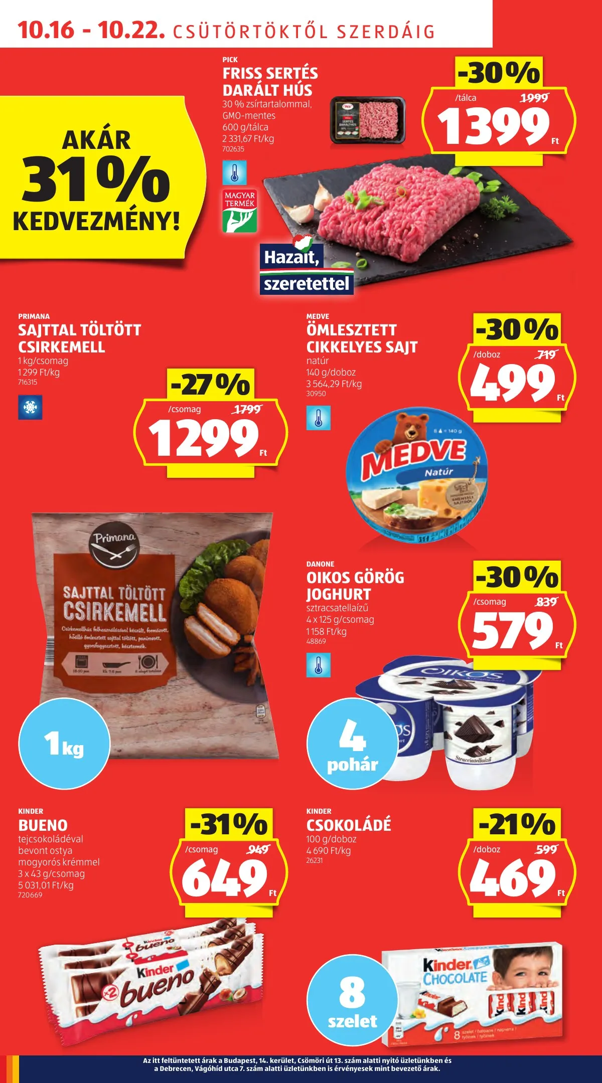 Aldi akciós újság 10.16–10.22 – 8. oldal