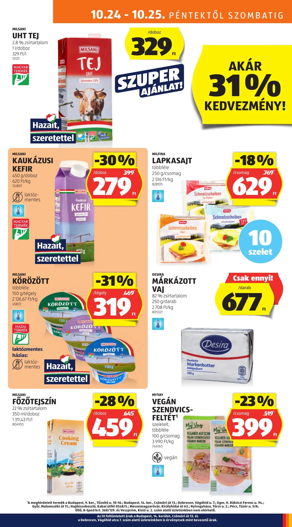 Aldi akciós újság 10.24–10.29 – 11. oldal
