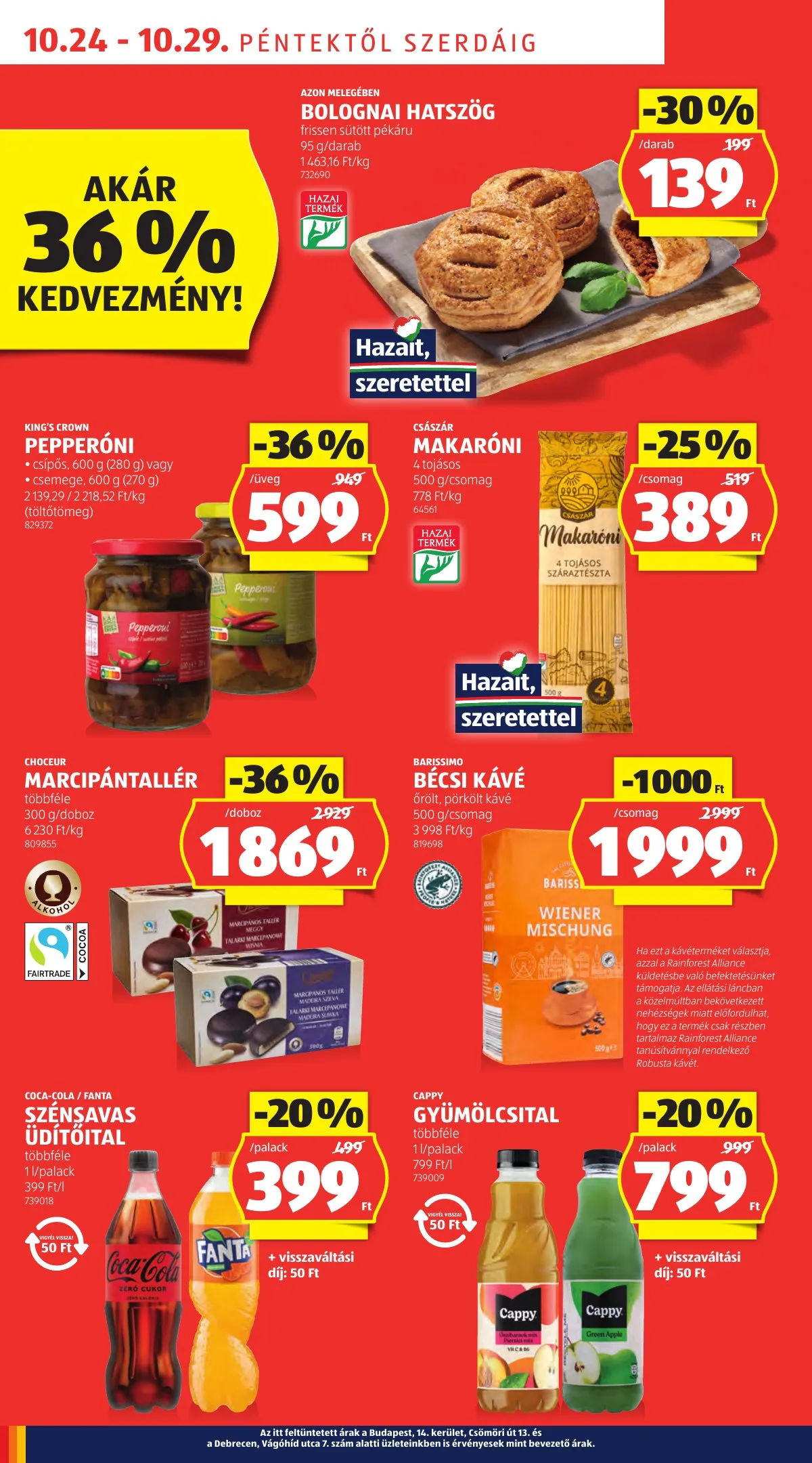 Aldi akciós újság 10.24–10.29 – 16. oldal