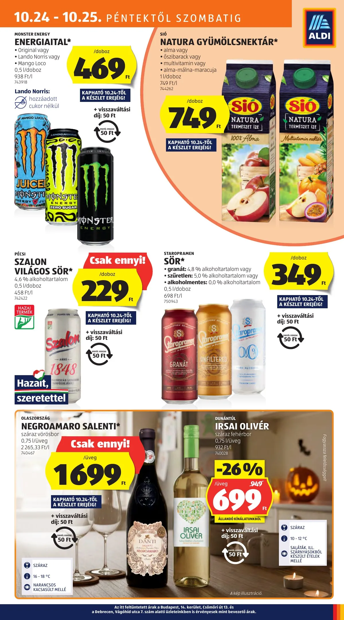 Aldi akciós újság 10.24–10.29 – 19. oldal