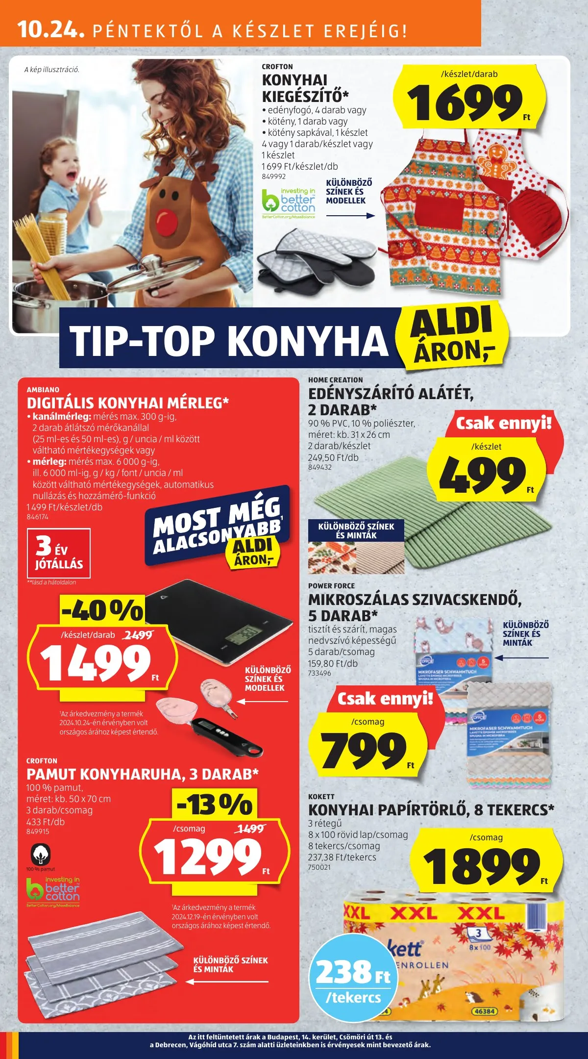 Aldi akciós újság 10.24–10.29 – 22. oldal