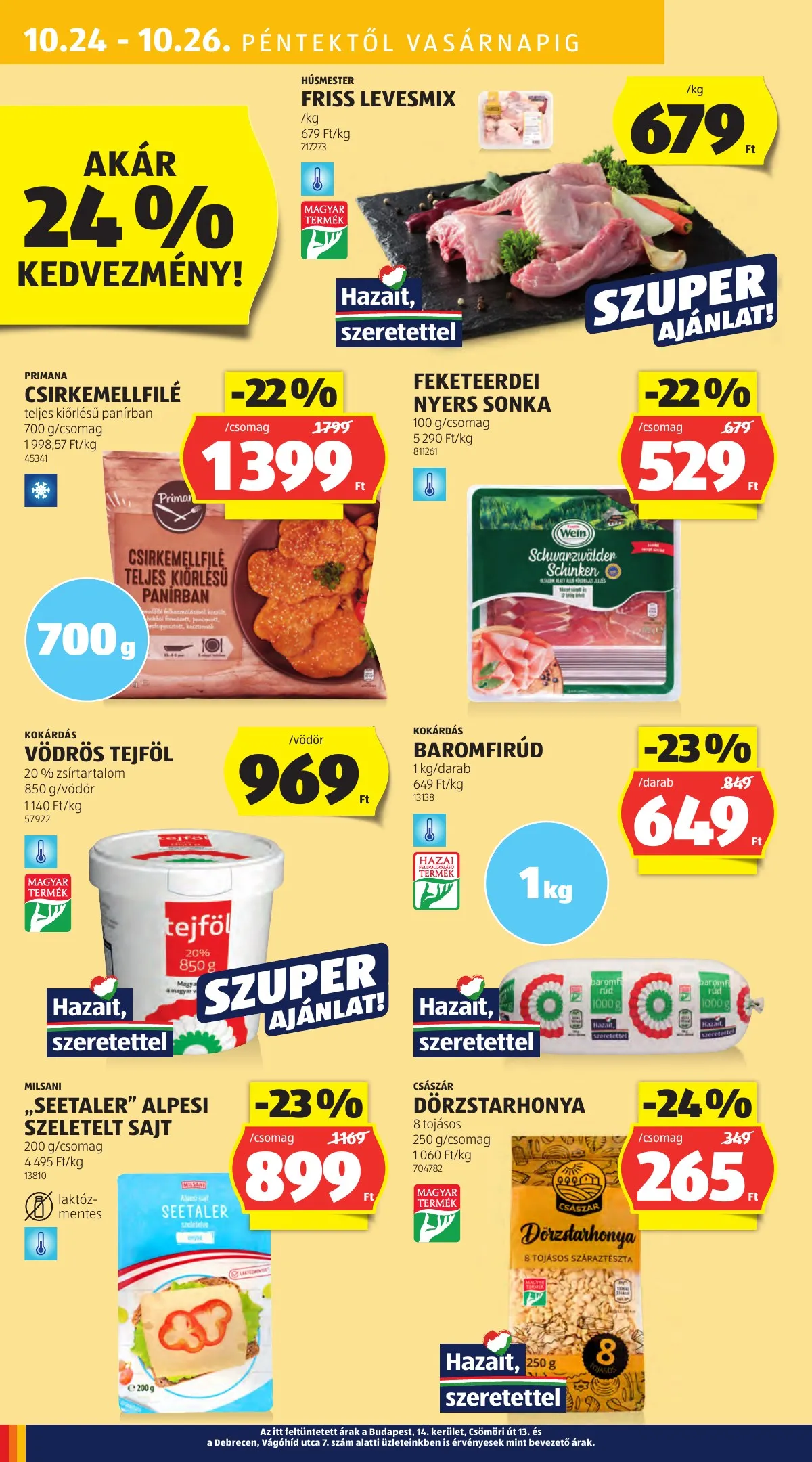 Aldi akciós újság 10.24–10.29 – 28. oldal