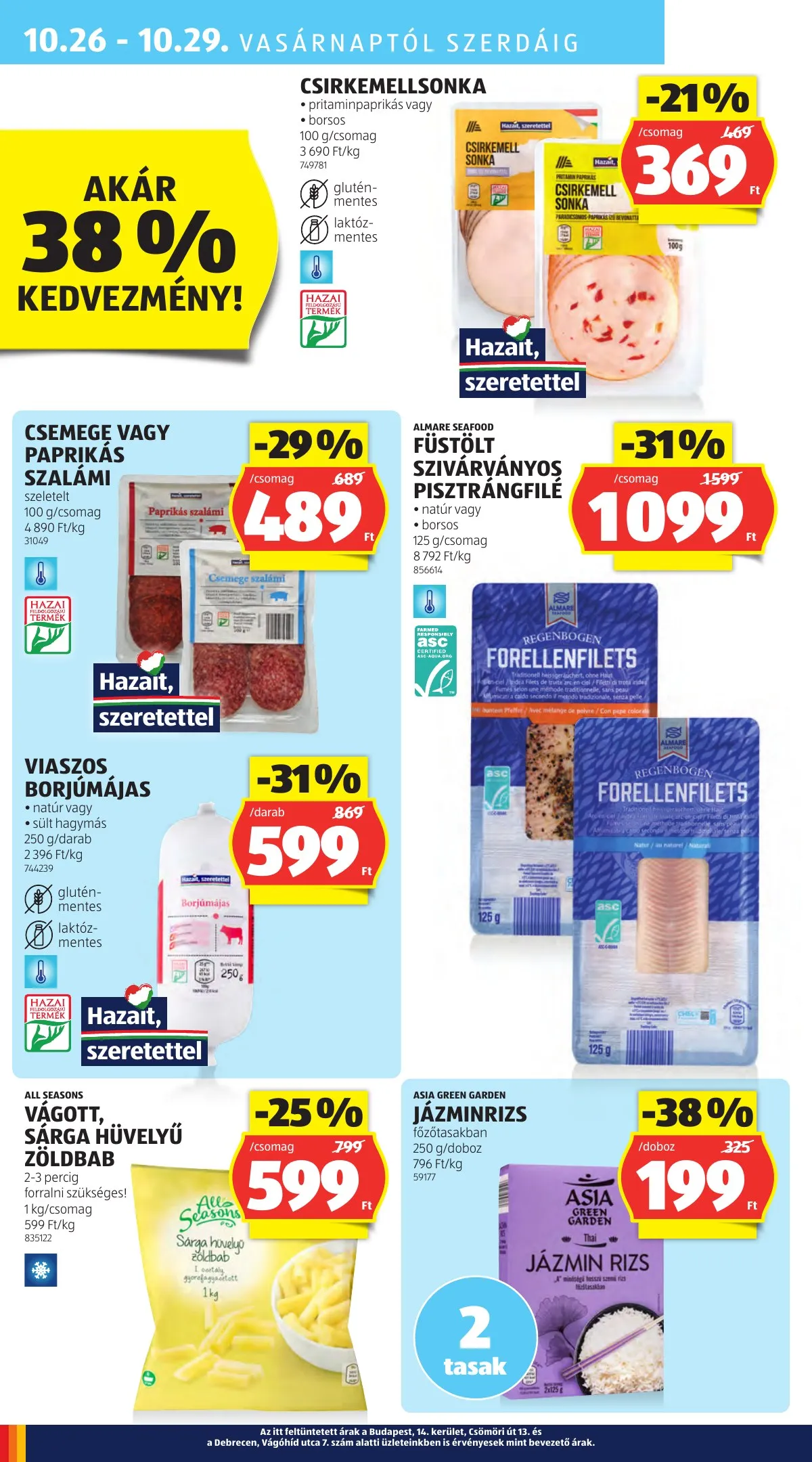 Aldi akciós újság 10.24–10.29 – 30. oldal