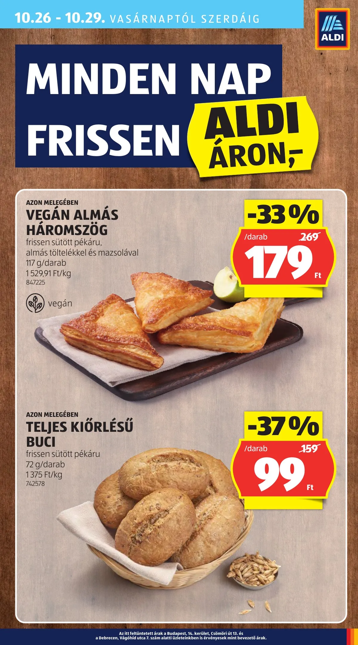 Aldi akciós újság 10.24–10.29 – 33. oldal