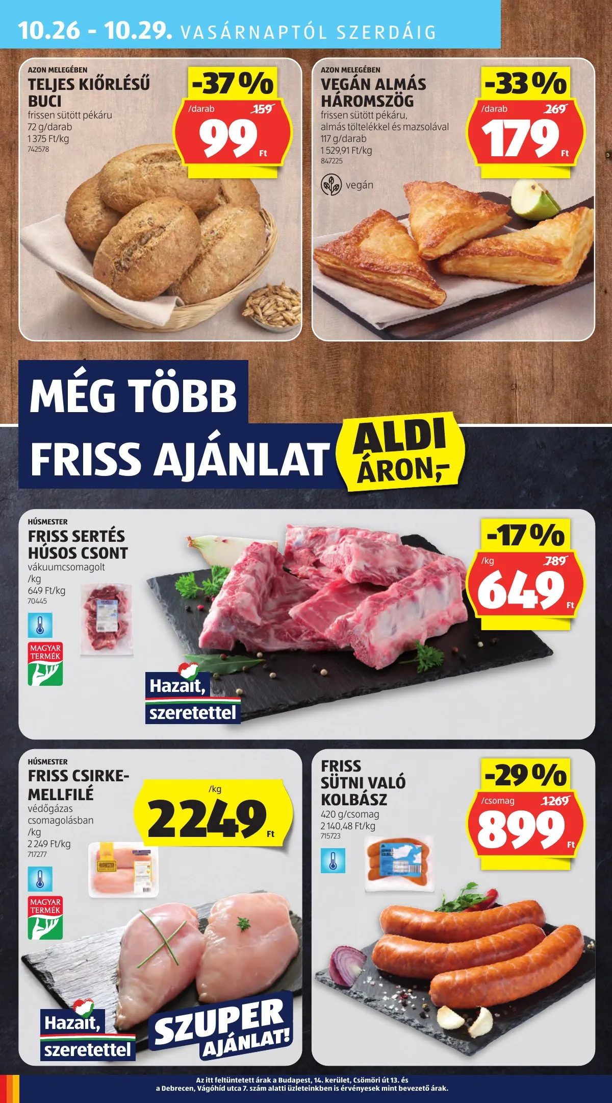 Aldi akciós újság 10.24–10.29 – 34. oldal