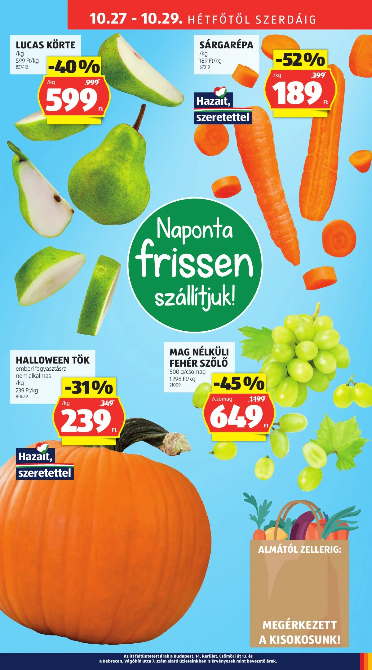 Aldi akciós újság 10.24–10.29 – 35. oldal