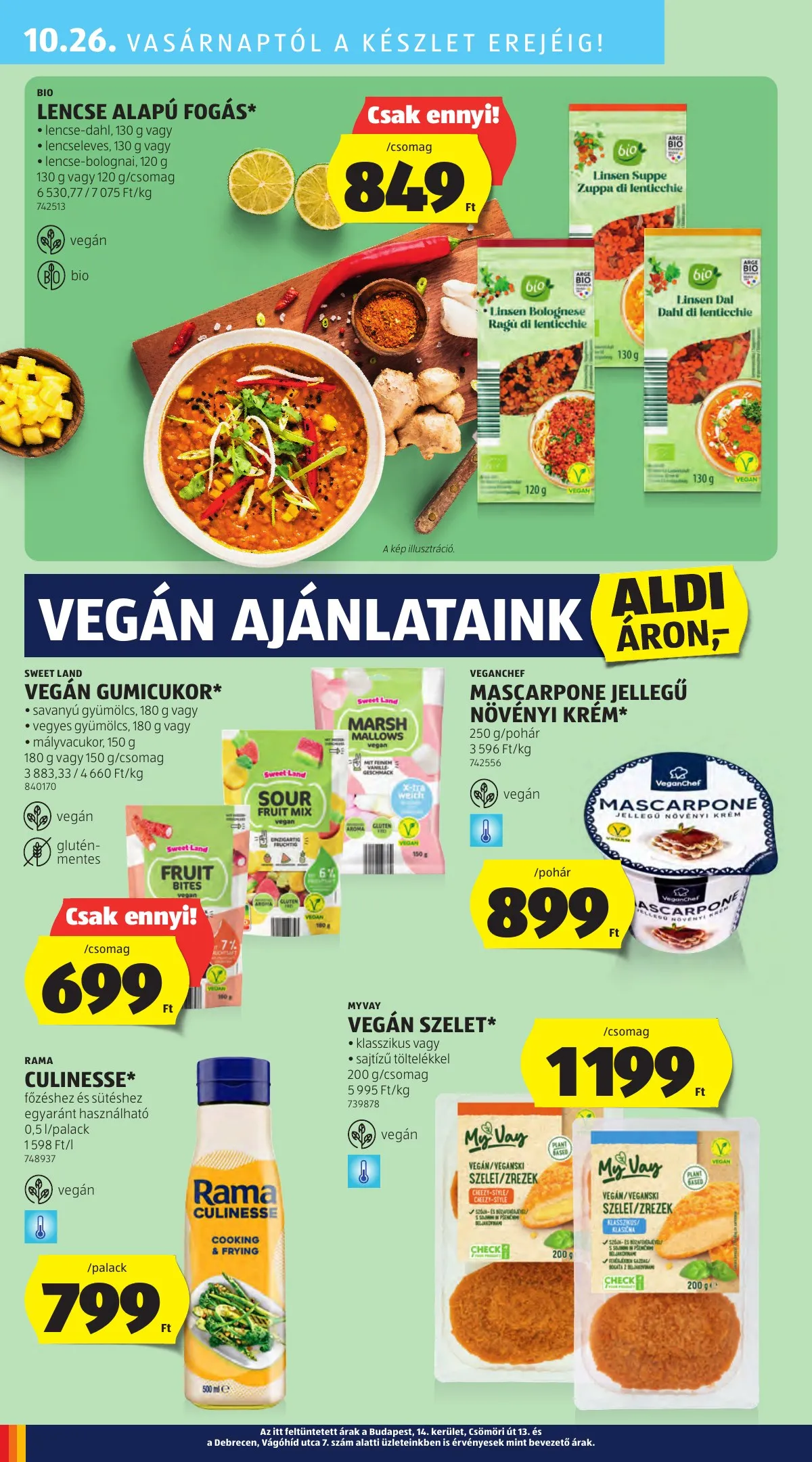 Aldi akciós újság 10.24–10.29 – 38. oldal