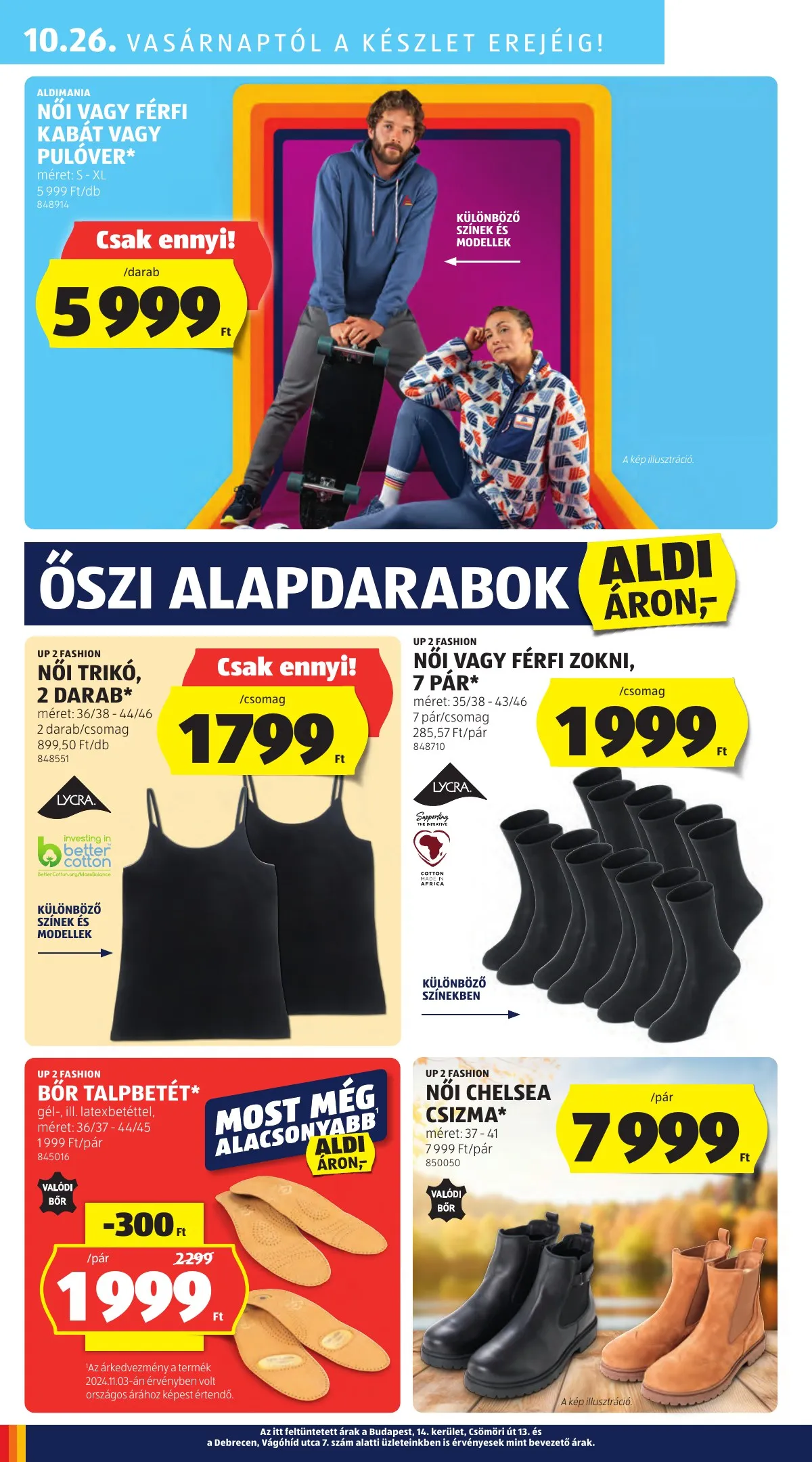 Aldi akciós újság 10.24–10.29 – 40. oldal