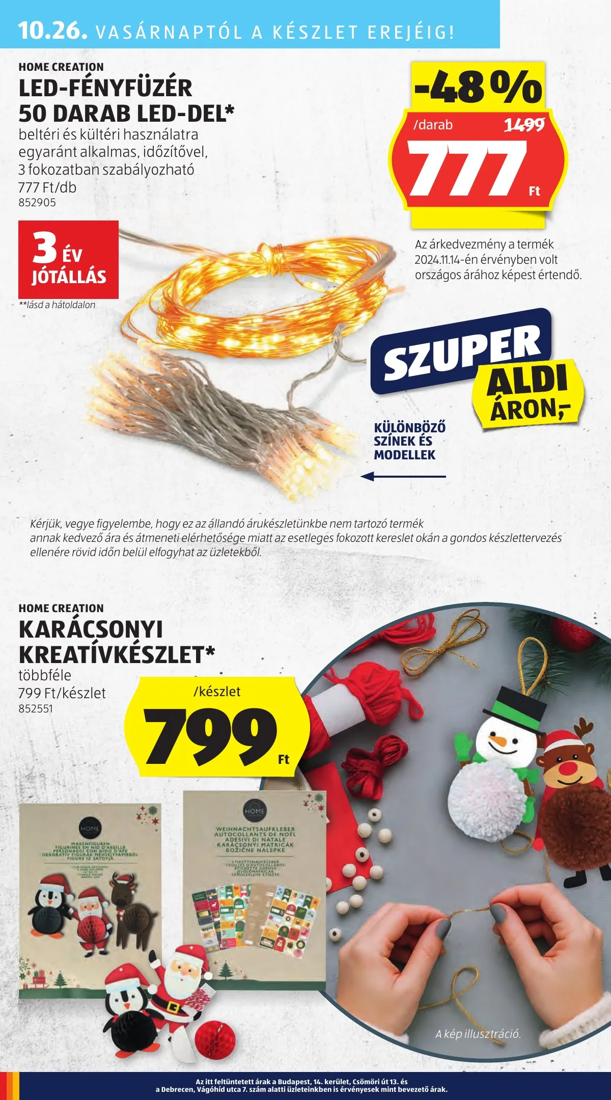 Aldi akciós újság 10.24–10.29 – 6. oldal
