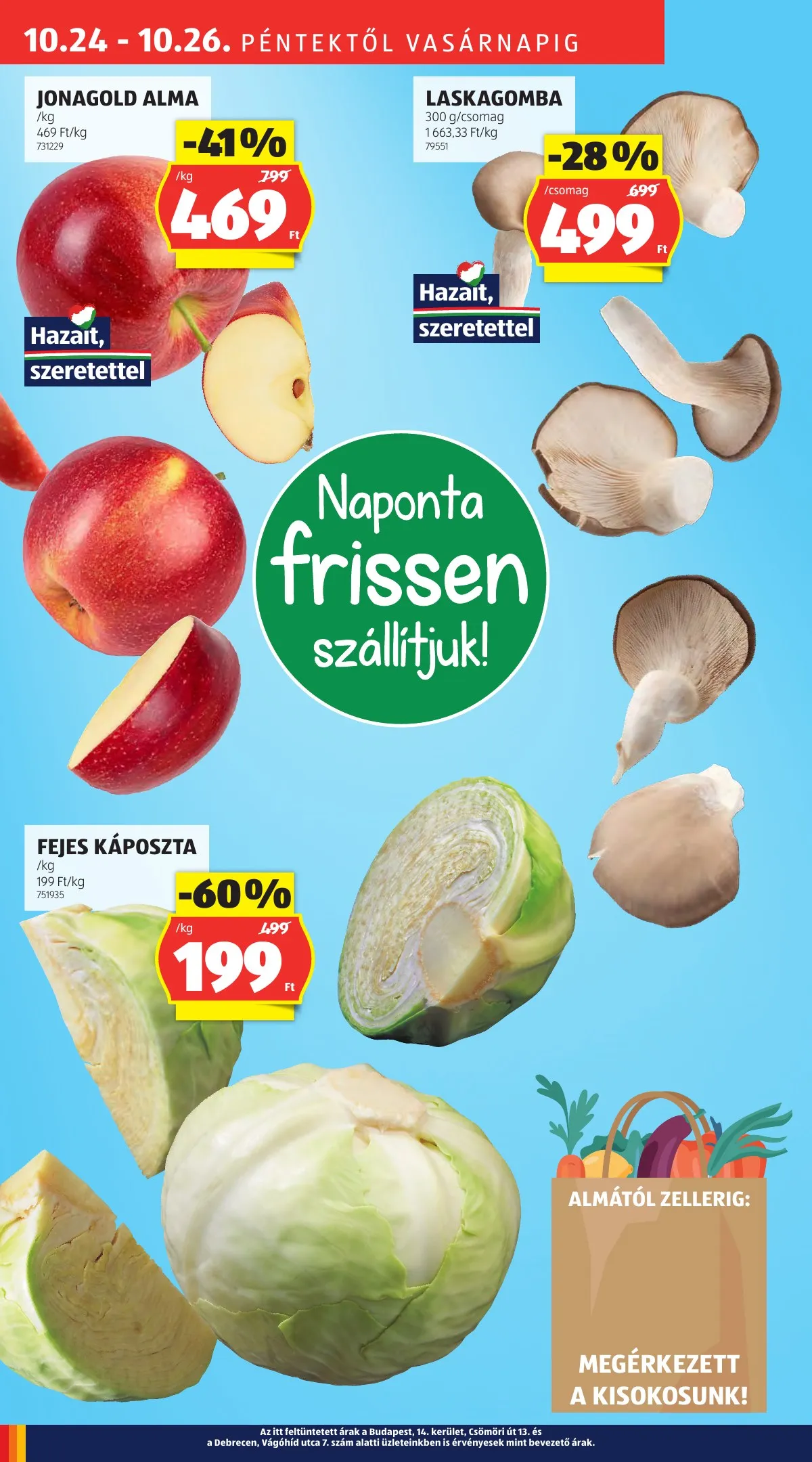 Aldi akciós újság 10.24–10.29 – 8. oldal
