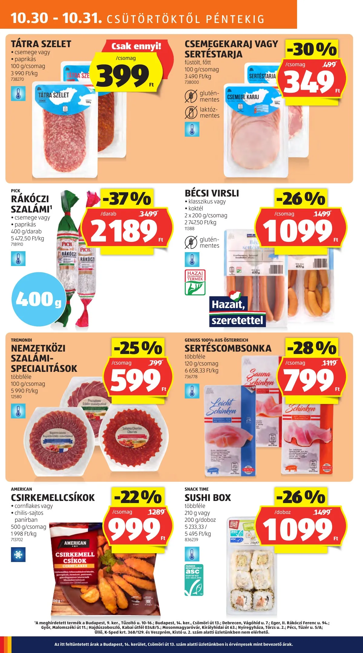 Aldi akciós újság 10.30–11.05 – 10. oldal