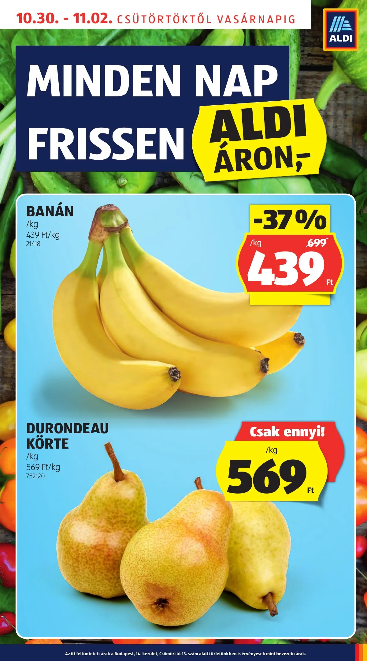 Aldi akciós újság 10.30–11.05 – 13. oldal