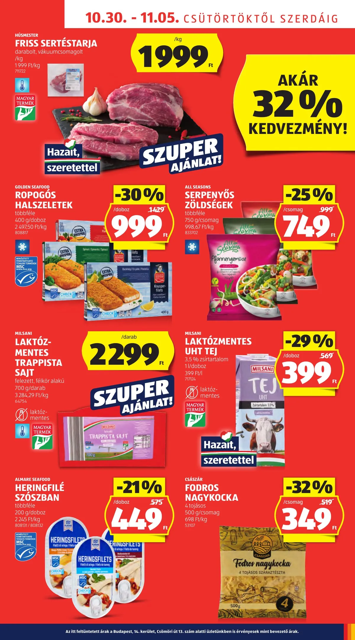 Aldi akciós újság 10.30–11.05 – 15. oldal
