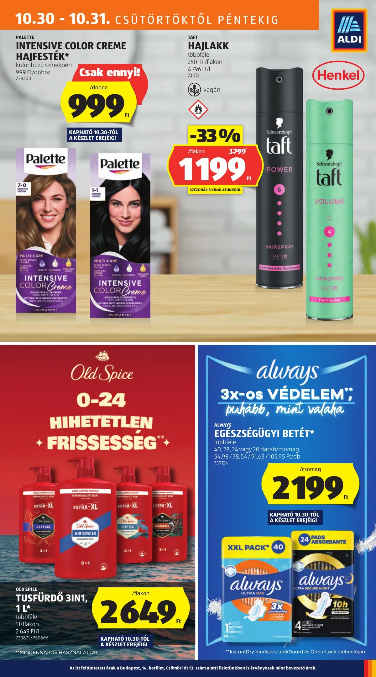 Aldi akciós újság 10.30–11.05 – 19. oldal