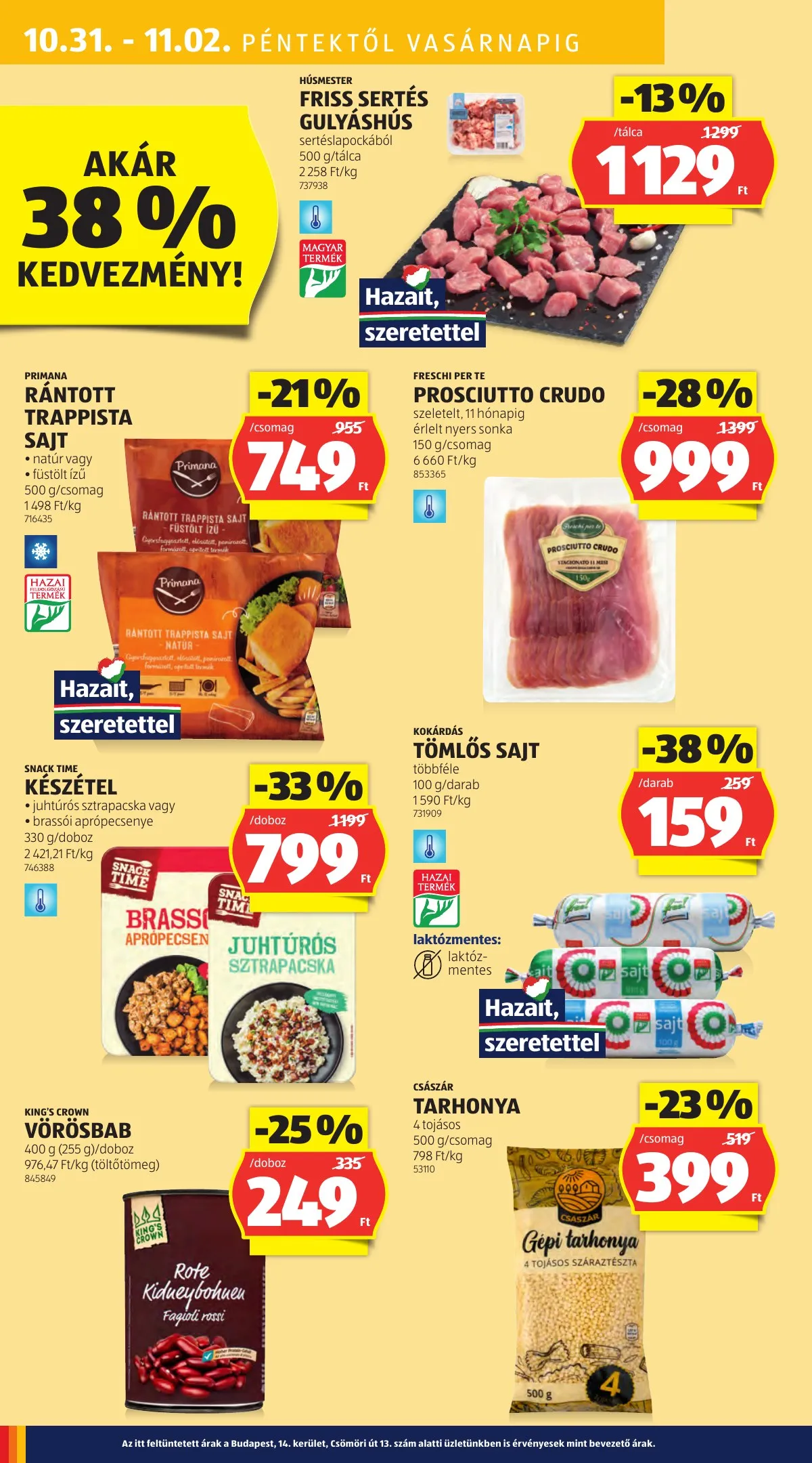 Aldi akciós újság 10.30–11.05 – 32. oldal