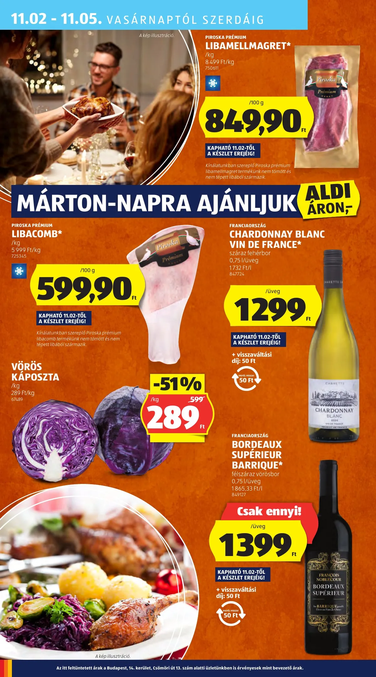 Aldi akciós újság 10.30–11.05 – 40. oldal