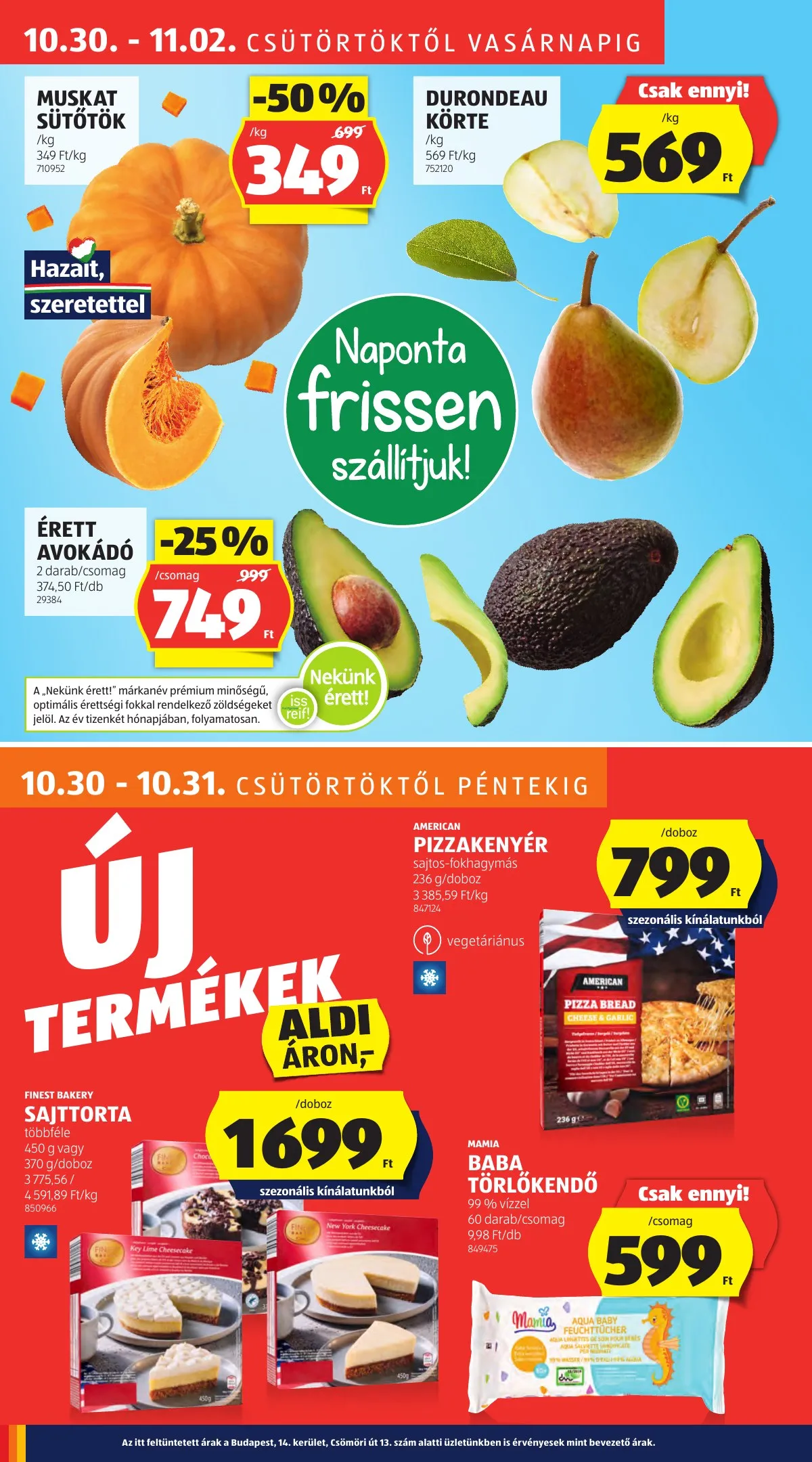 Aldi akciós újság 10.30–11.05 – 8. oldal
