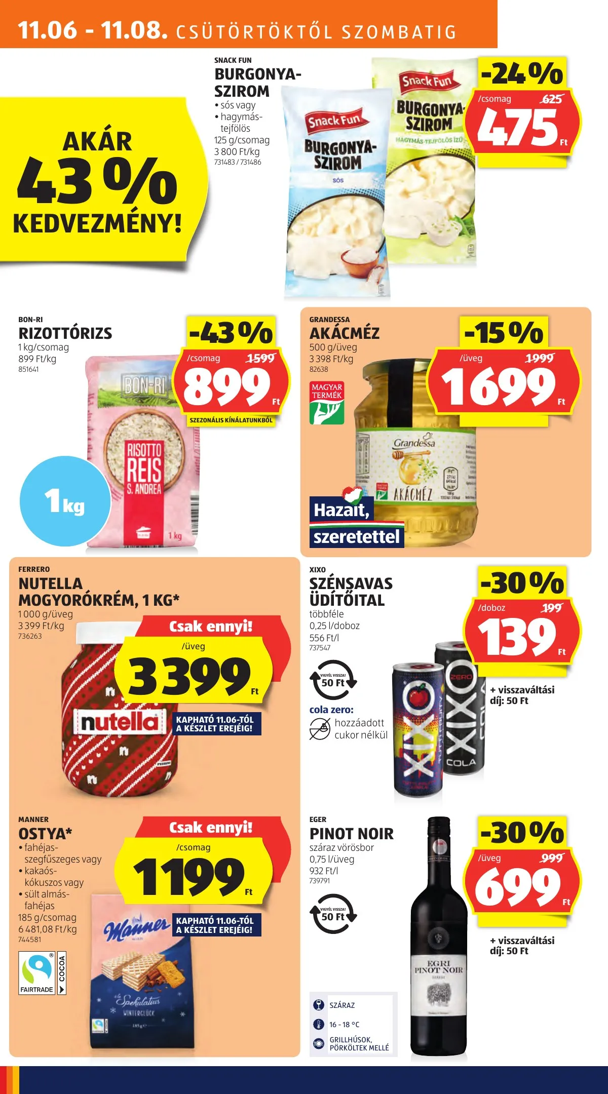 Aldi akciós újság 11.06–11.12 – 10. oldal