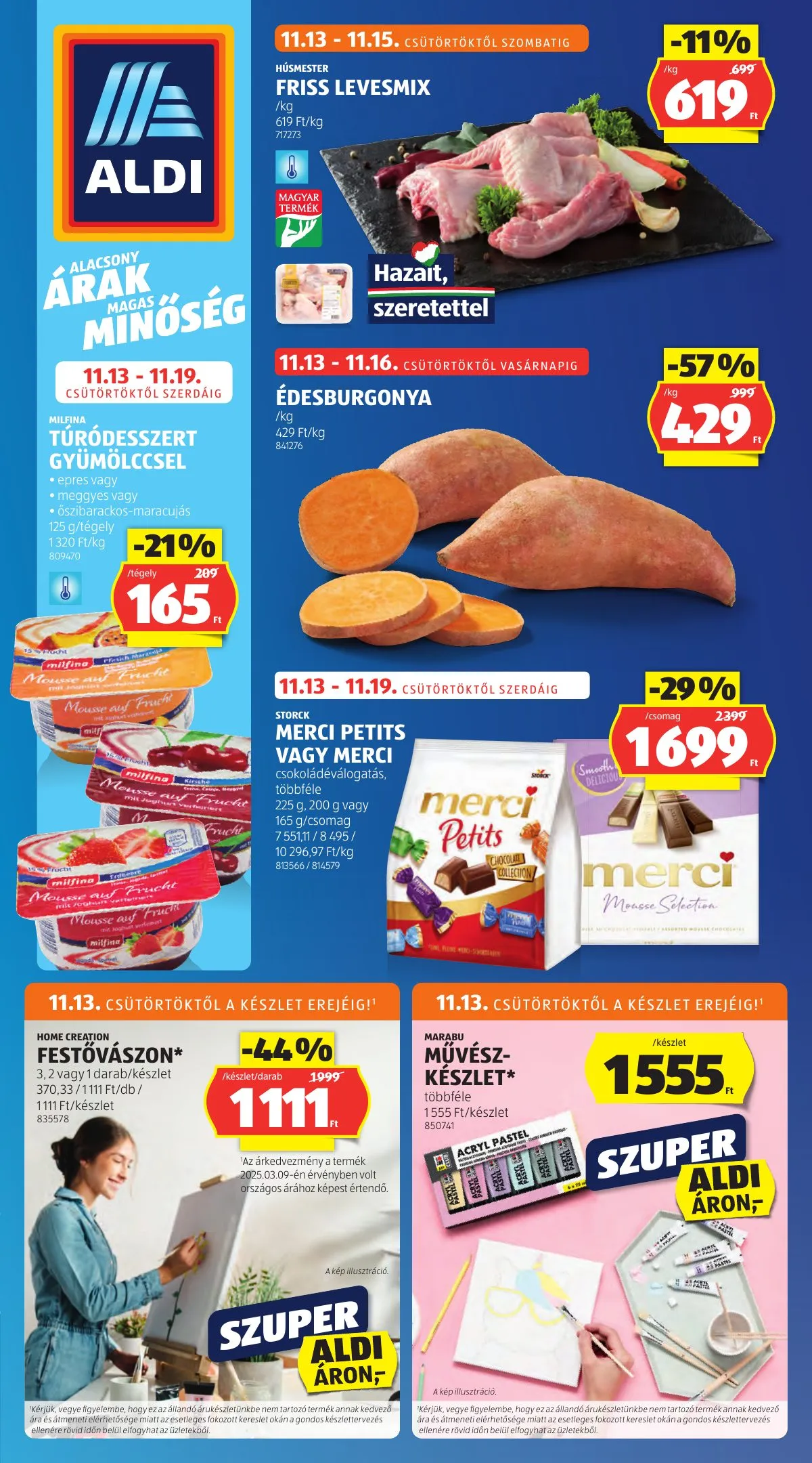 Aldi akciós újság 11.13–11.19
