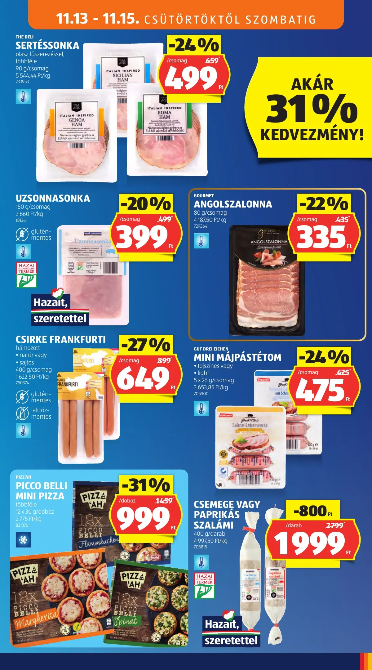 Aldi akciós újság 11.13–11.19 – 11. oldal