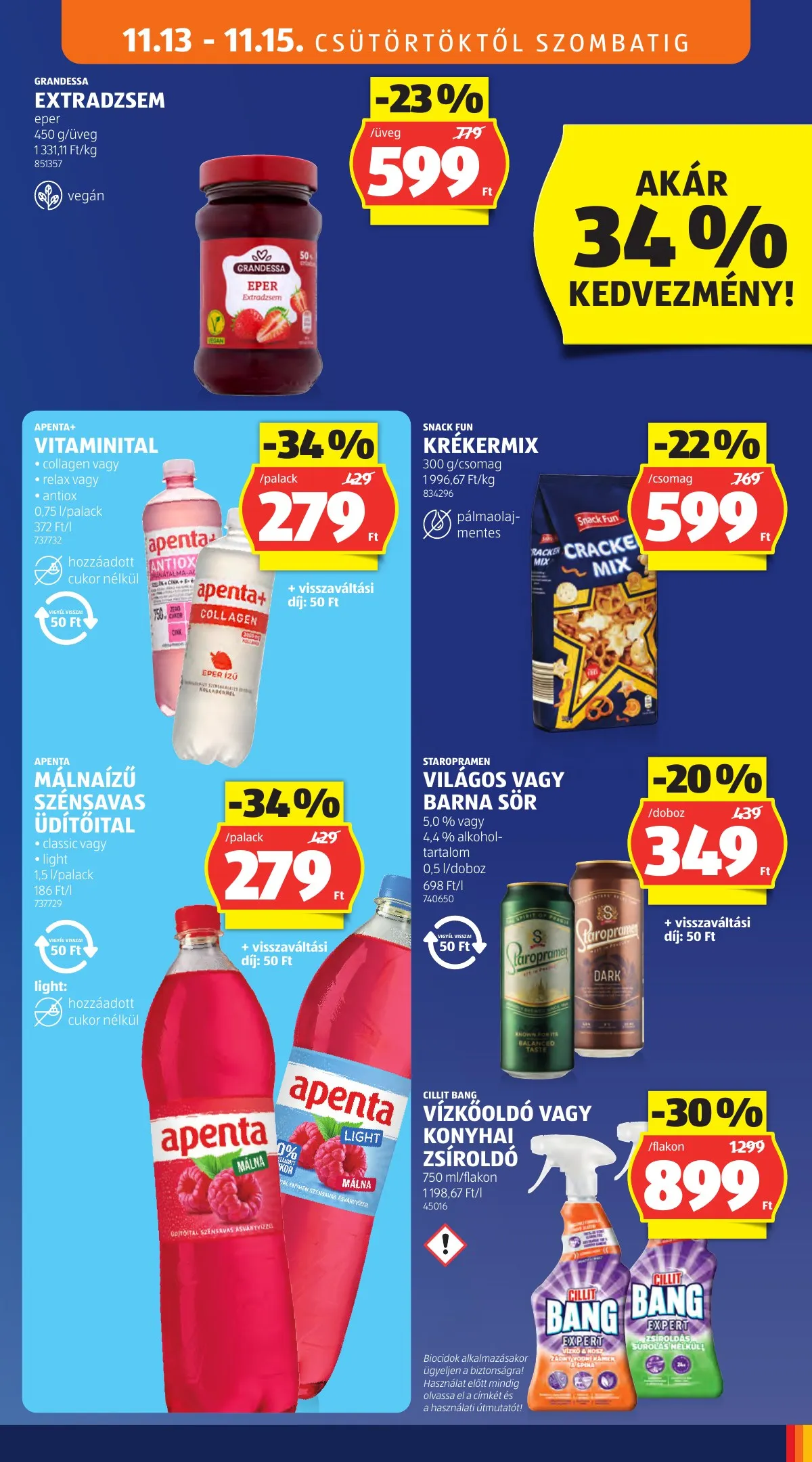Aldi akciós újság 11.13–11.19 – 13. oldal