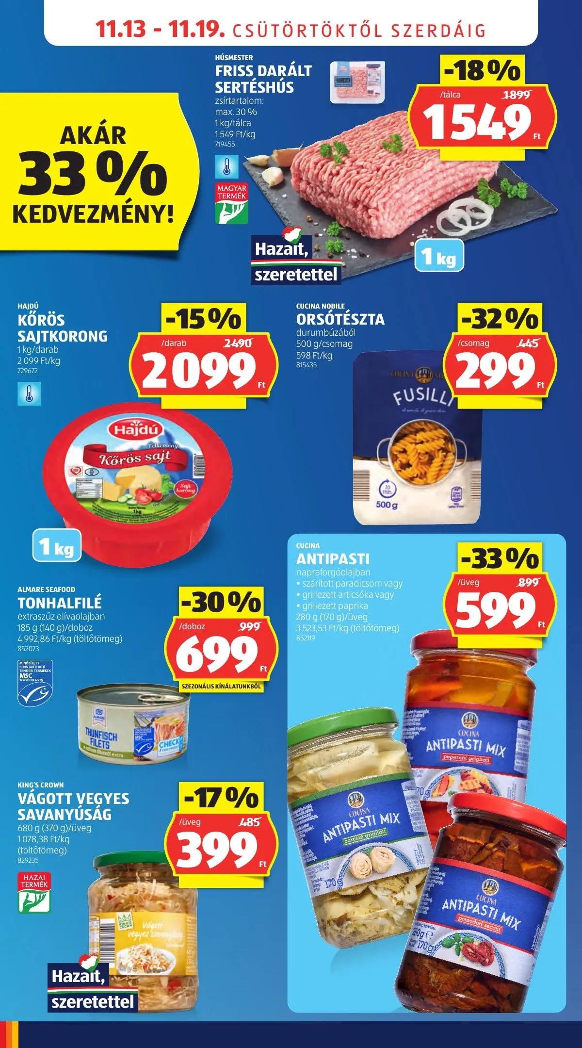 Aldi akciós újság 11.13–11.19 – 16. oldal