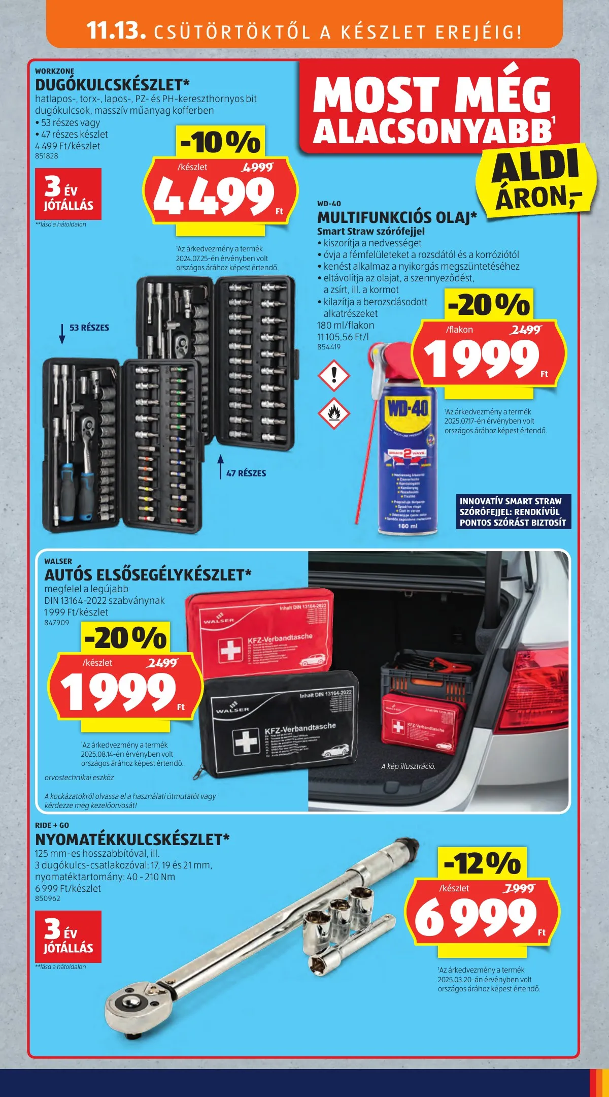 Aldi akciós újság 11.13–11.19 – 33. oldal
