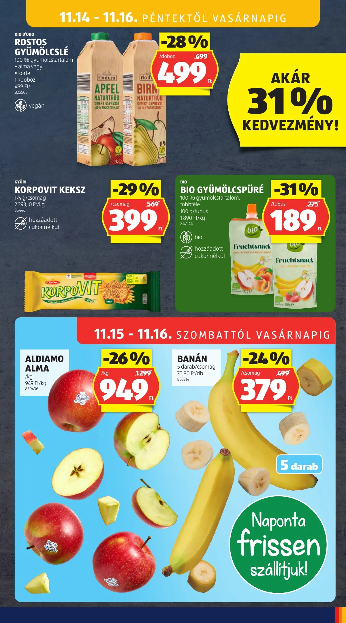 Aldi akciós újság 11.13–11.19 – 37. oldal