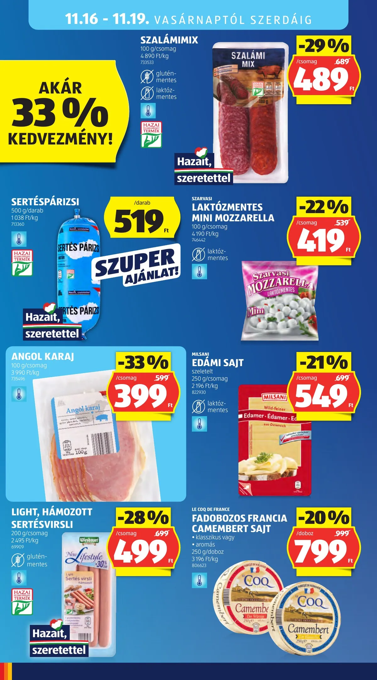 Aldi akciós újság 11.13–11.19 – 38. oldal