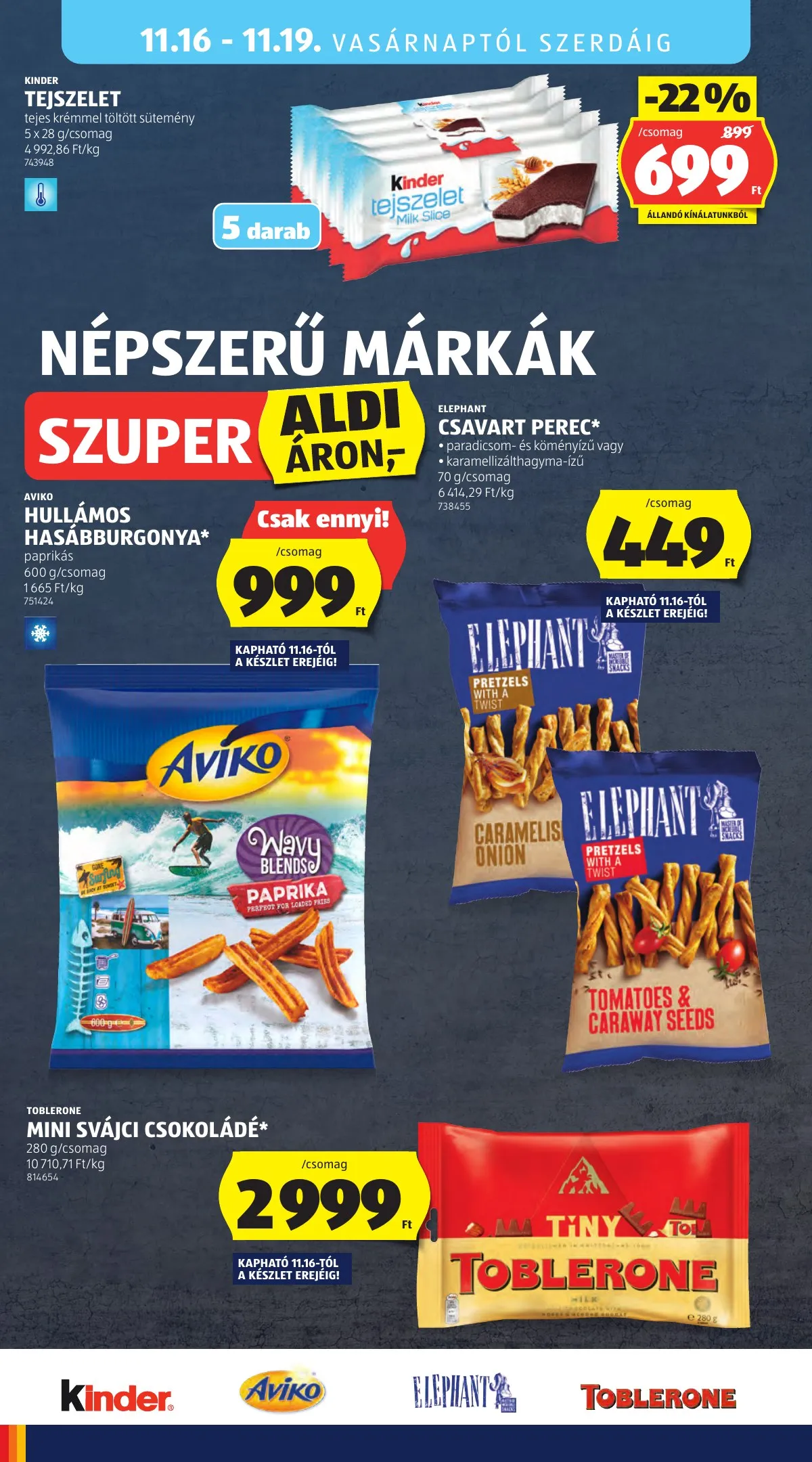Aldi akciós újság 11.13–11.19 – 50. oldal