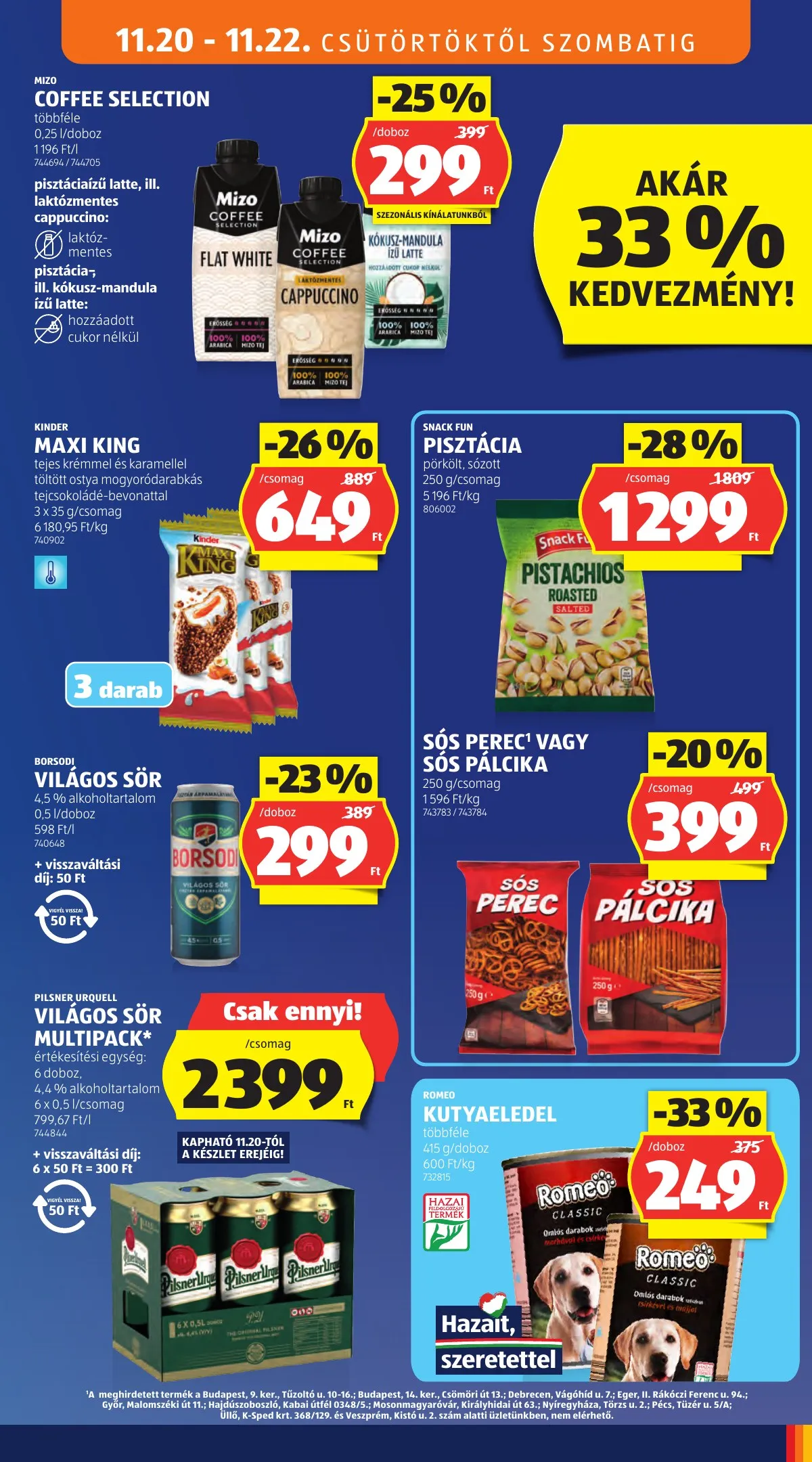 Aldi akciós újság 11.20–11.26 – 11. oldal