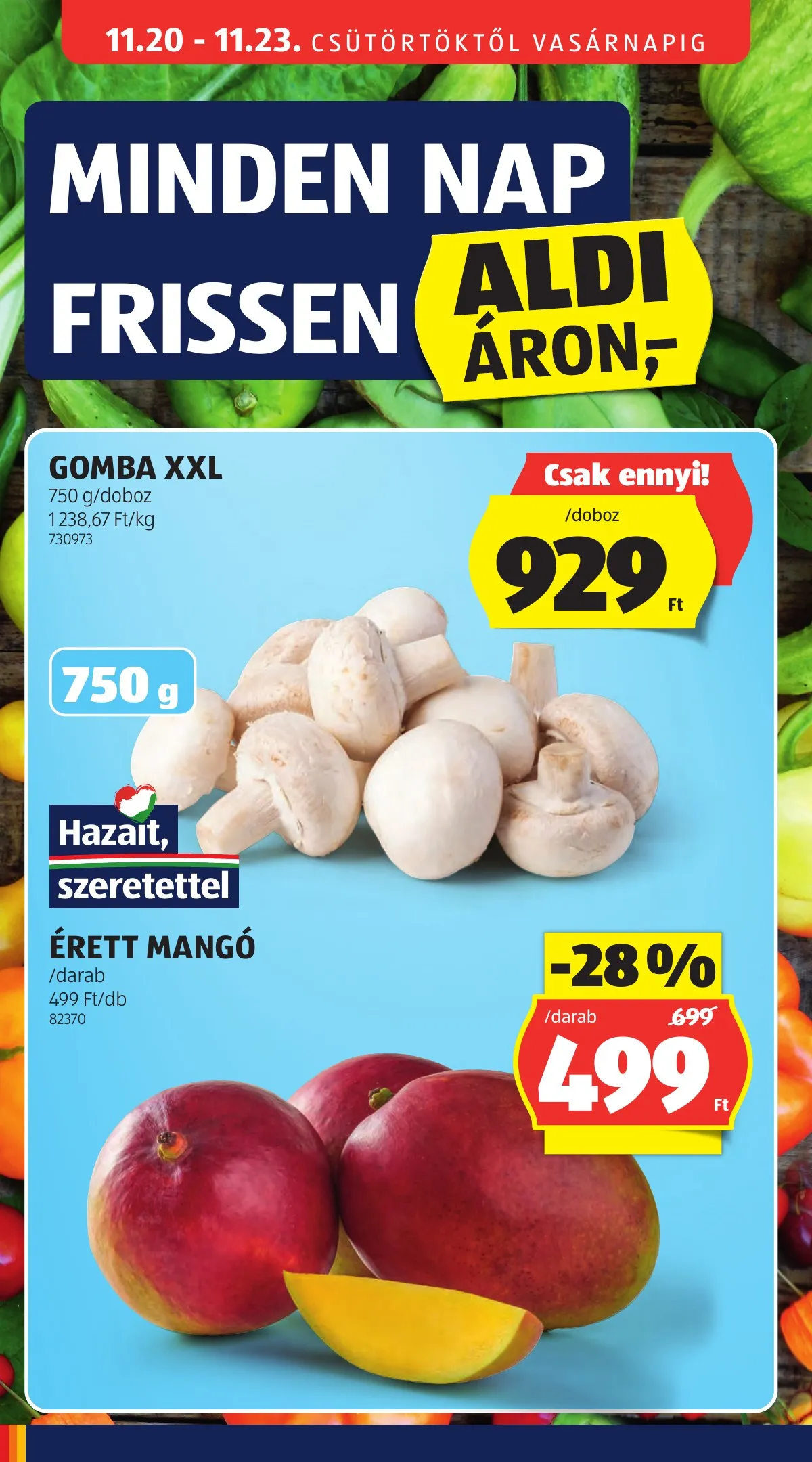 Aldi akciós újság 11.20–11.26 – 12. oldal