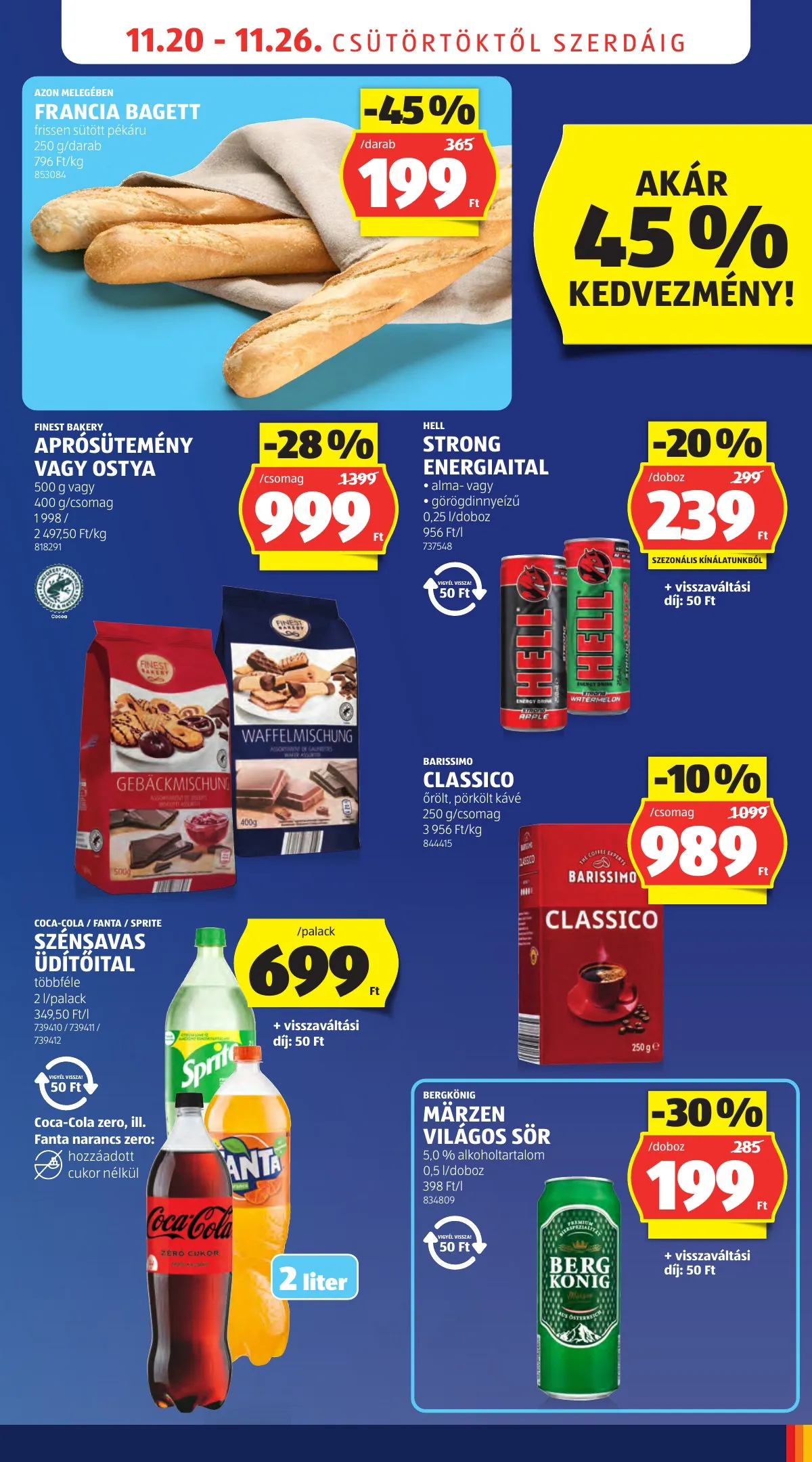 Aldi akciós újság 11.20–11.26 – 15. oldal